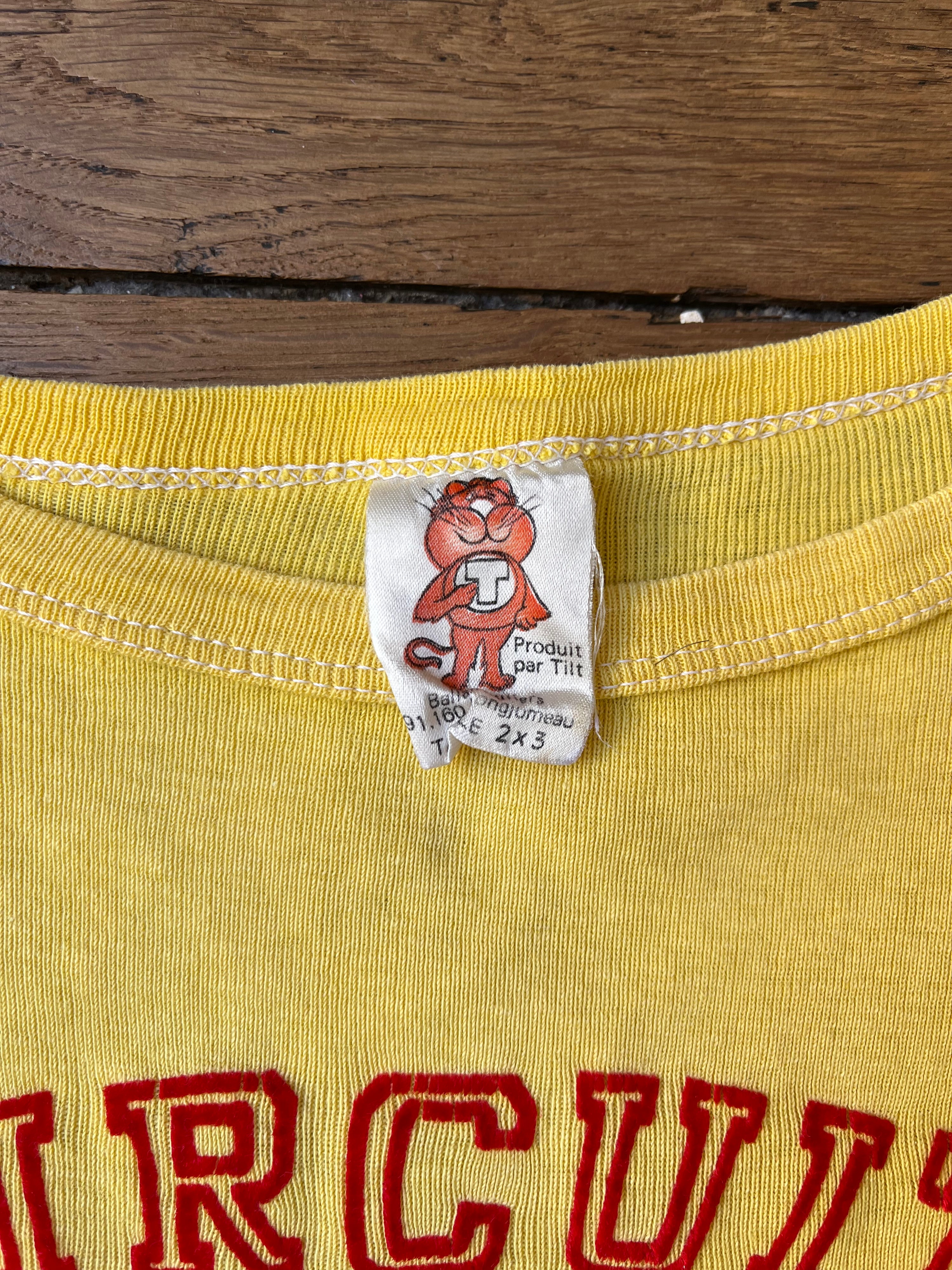 1970s French Vintage Circuit Paul Ricard Tilt T-shirt (M)