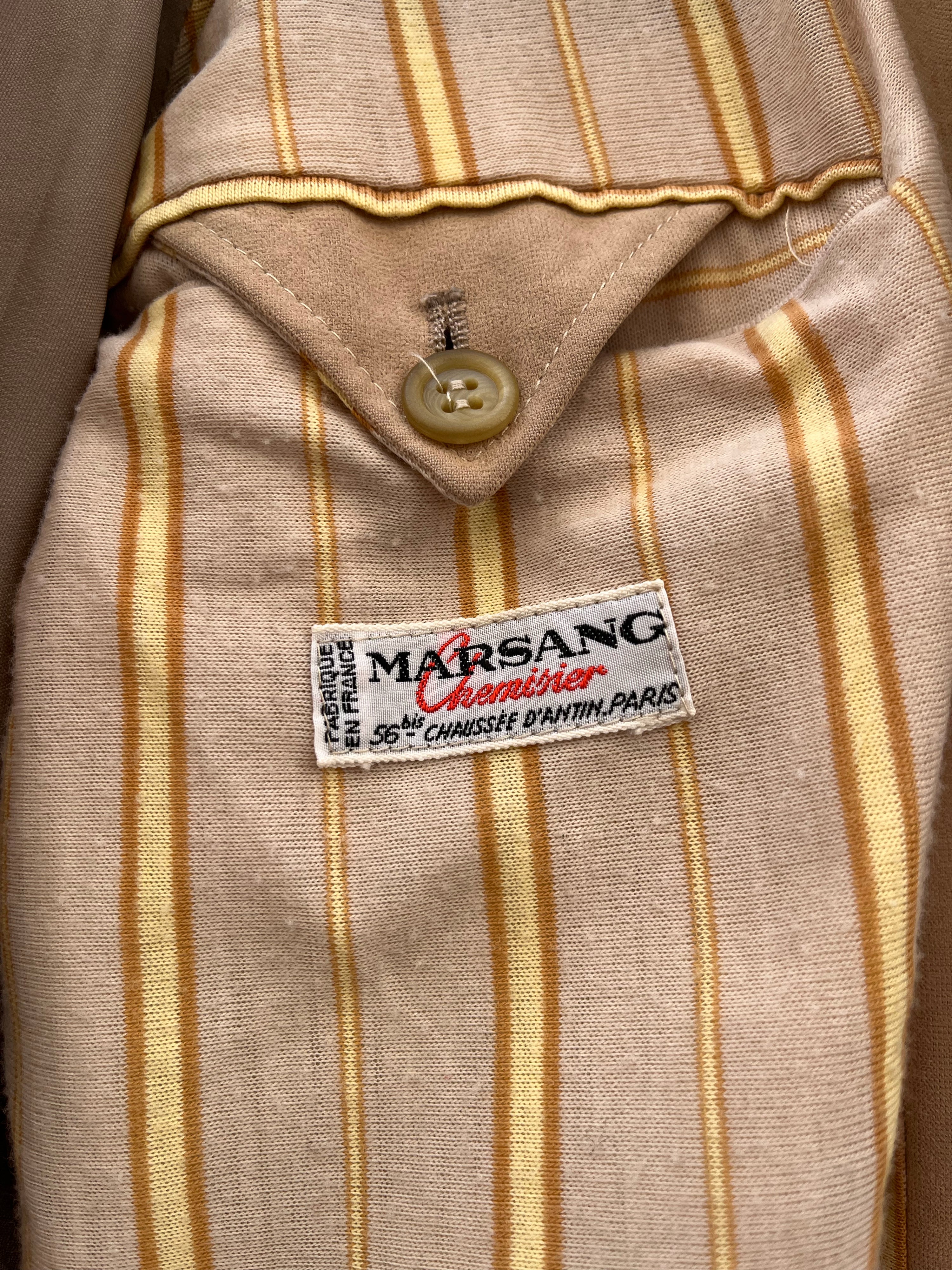 1970's Vintage French Tailoring Biker Jacket (L)