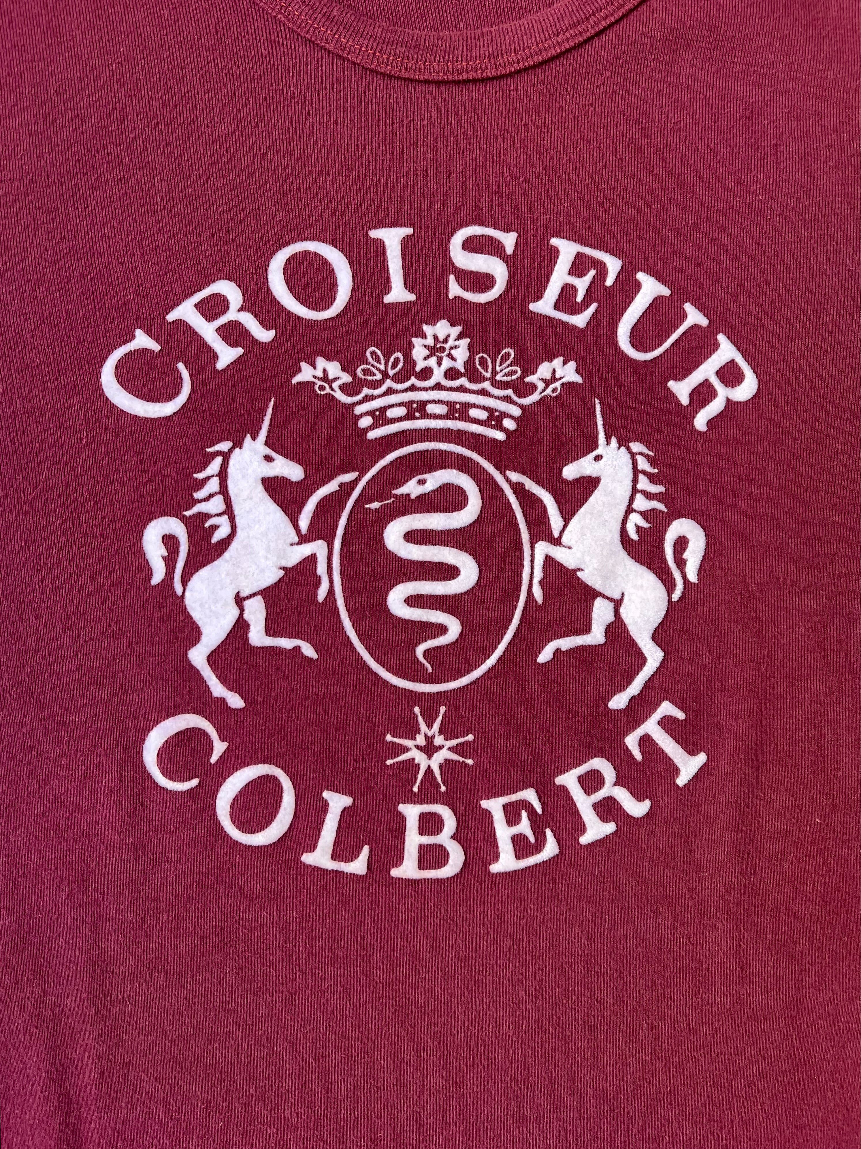 1980s French Navy Vintage Croiseur Colbert Tilt T-shirt (S)