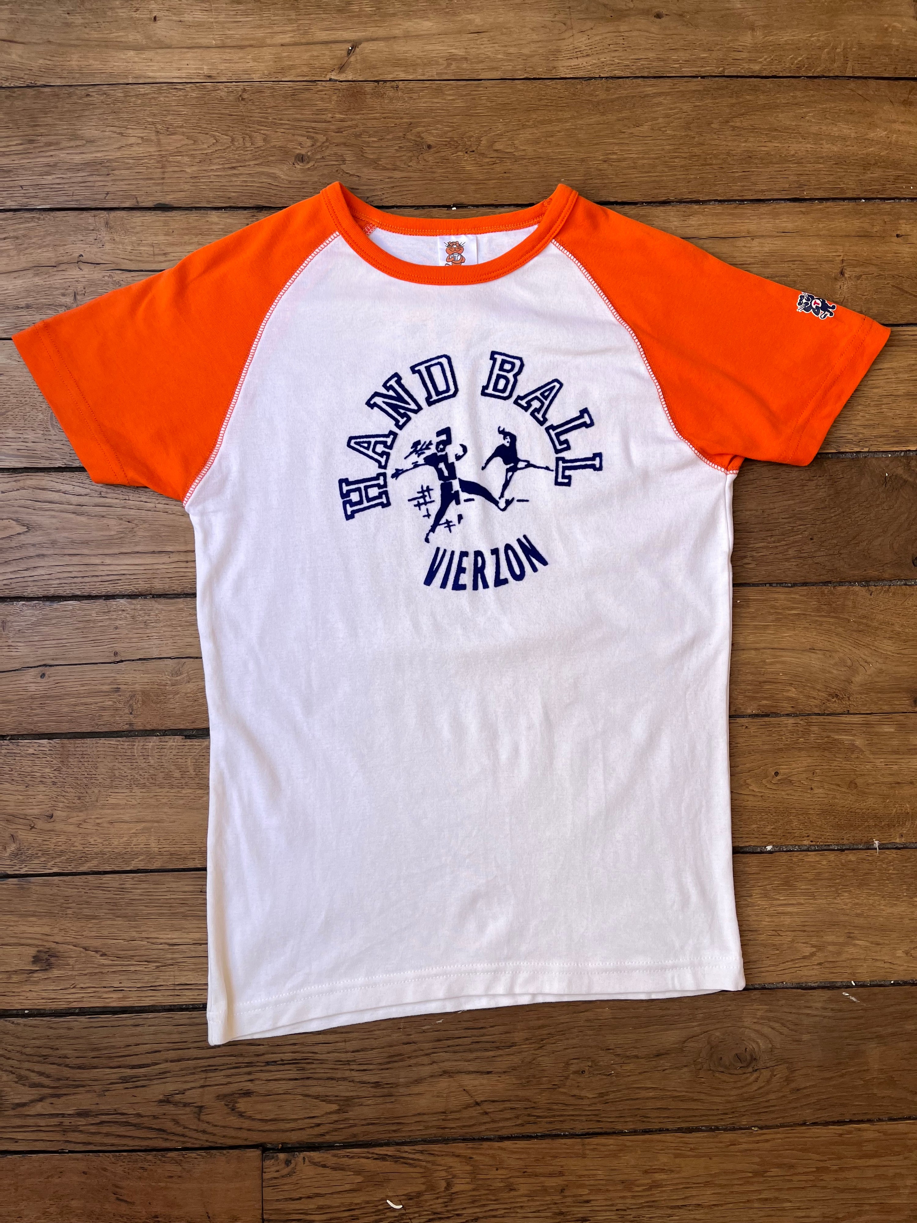 1990s French Vintage Handball Vierzon Tilt T-shirt (M)