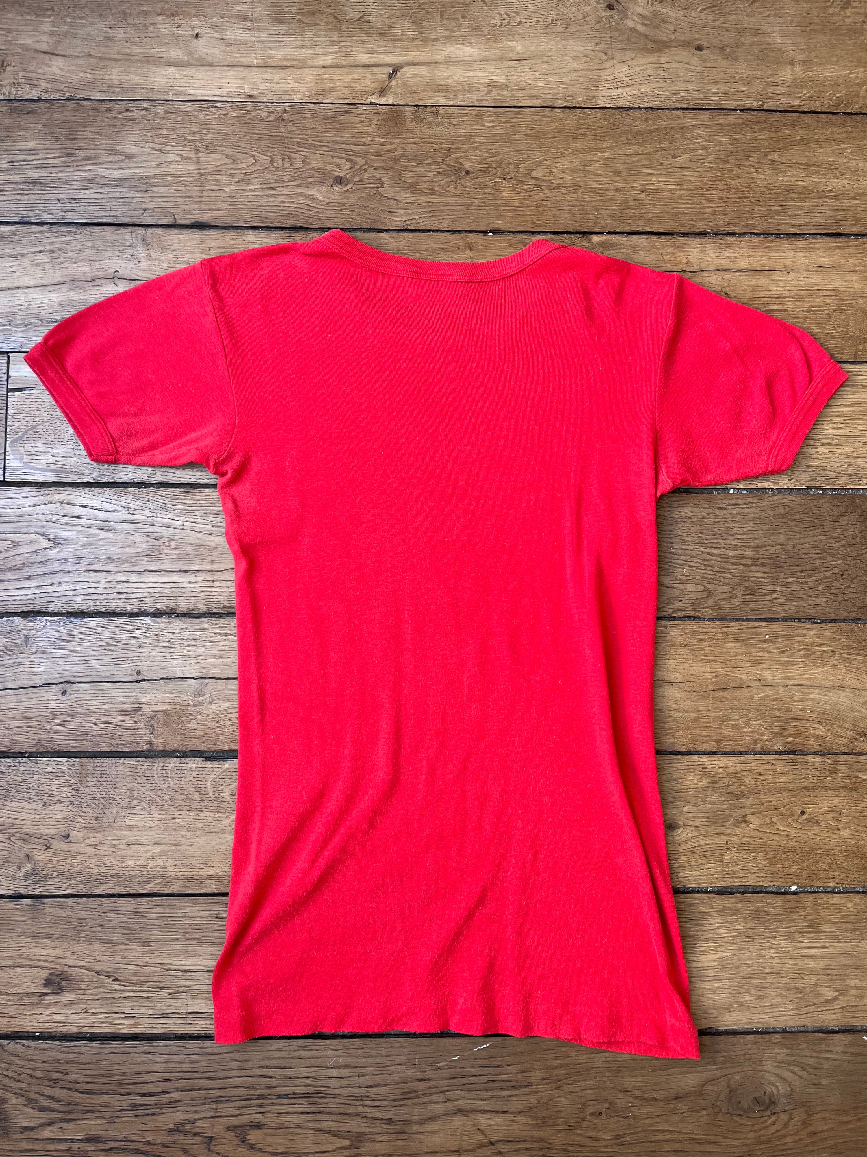 1980s French Vintage Lycée Aristide Briand Tilt T-shirt (S)
