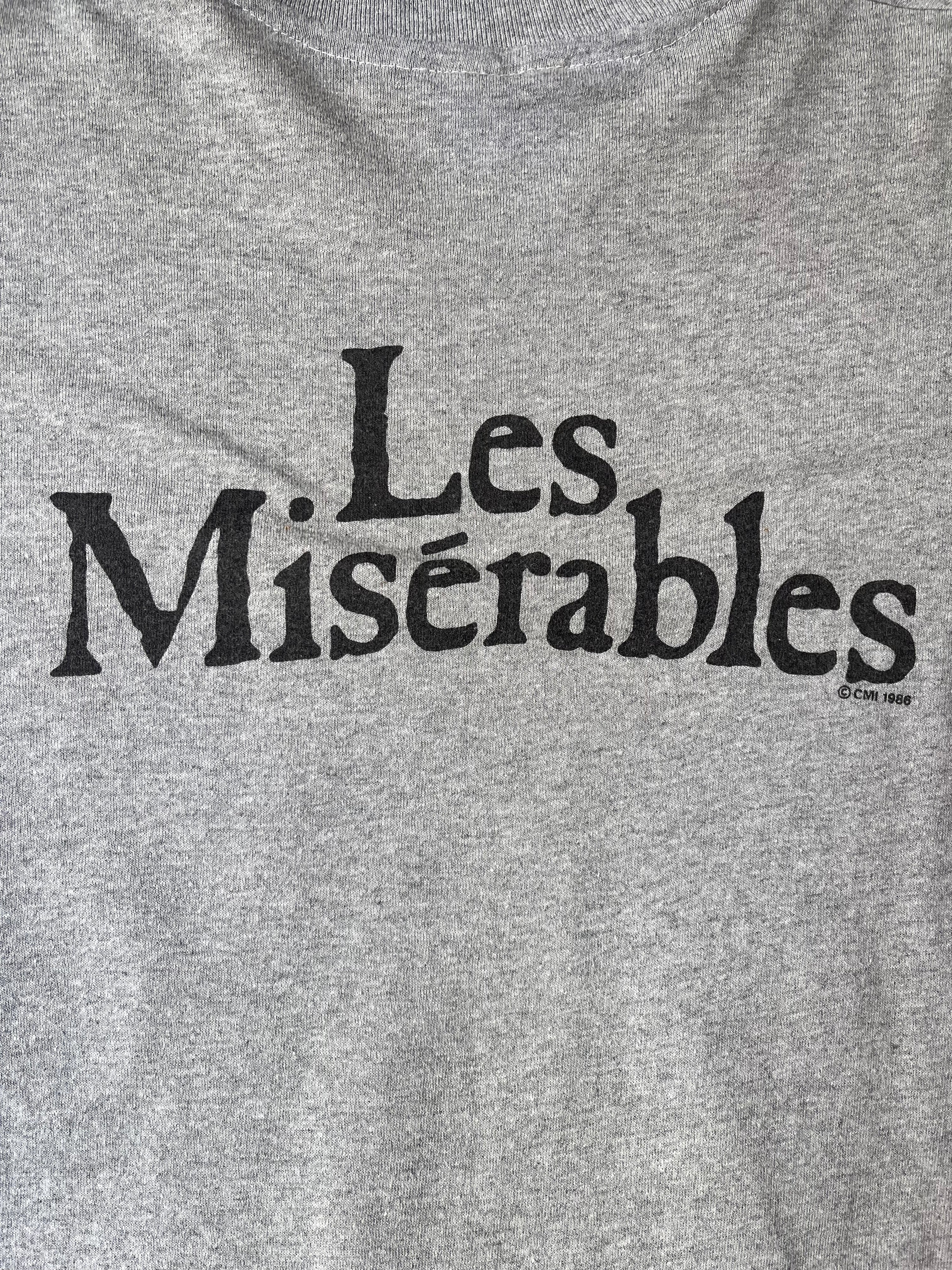 1986 Vintage Les Misérables Hanes T-shirt (L)