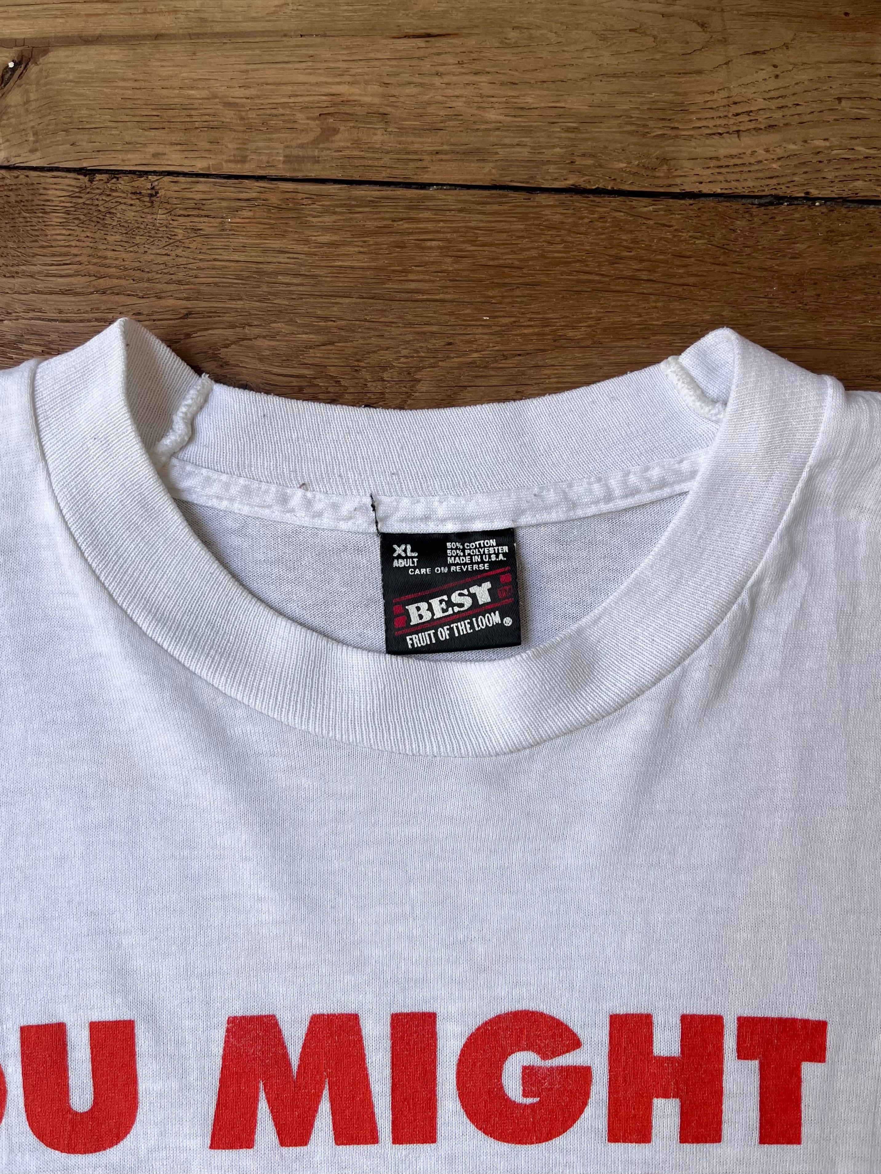 1990's Vintage Redneck Fruit Of The Loom Humor T-shirt (XL)