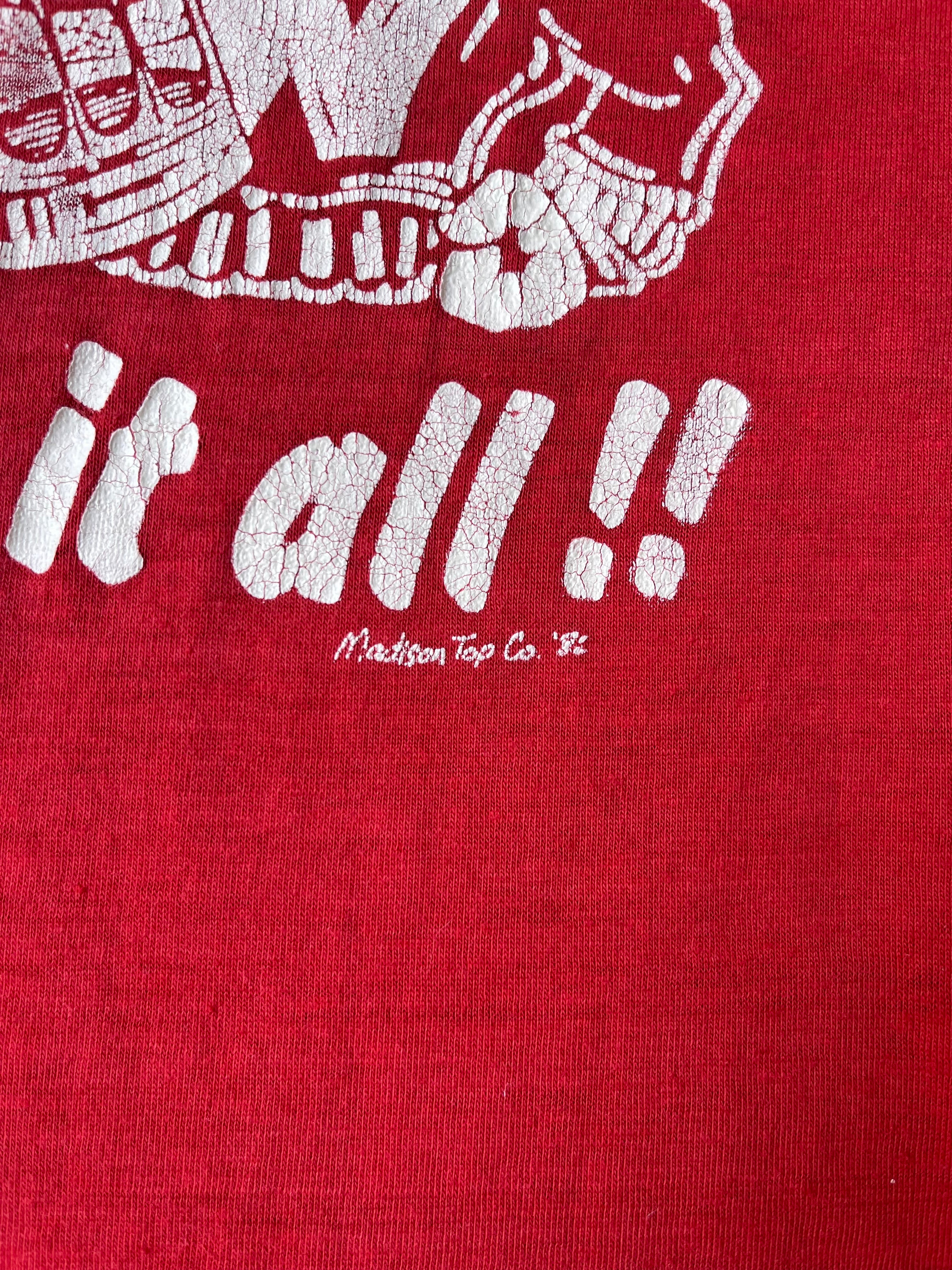 1982 Vintage Wisconsin T-shirt (M)