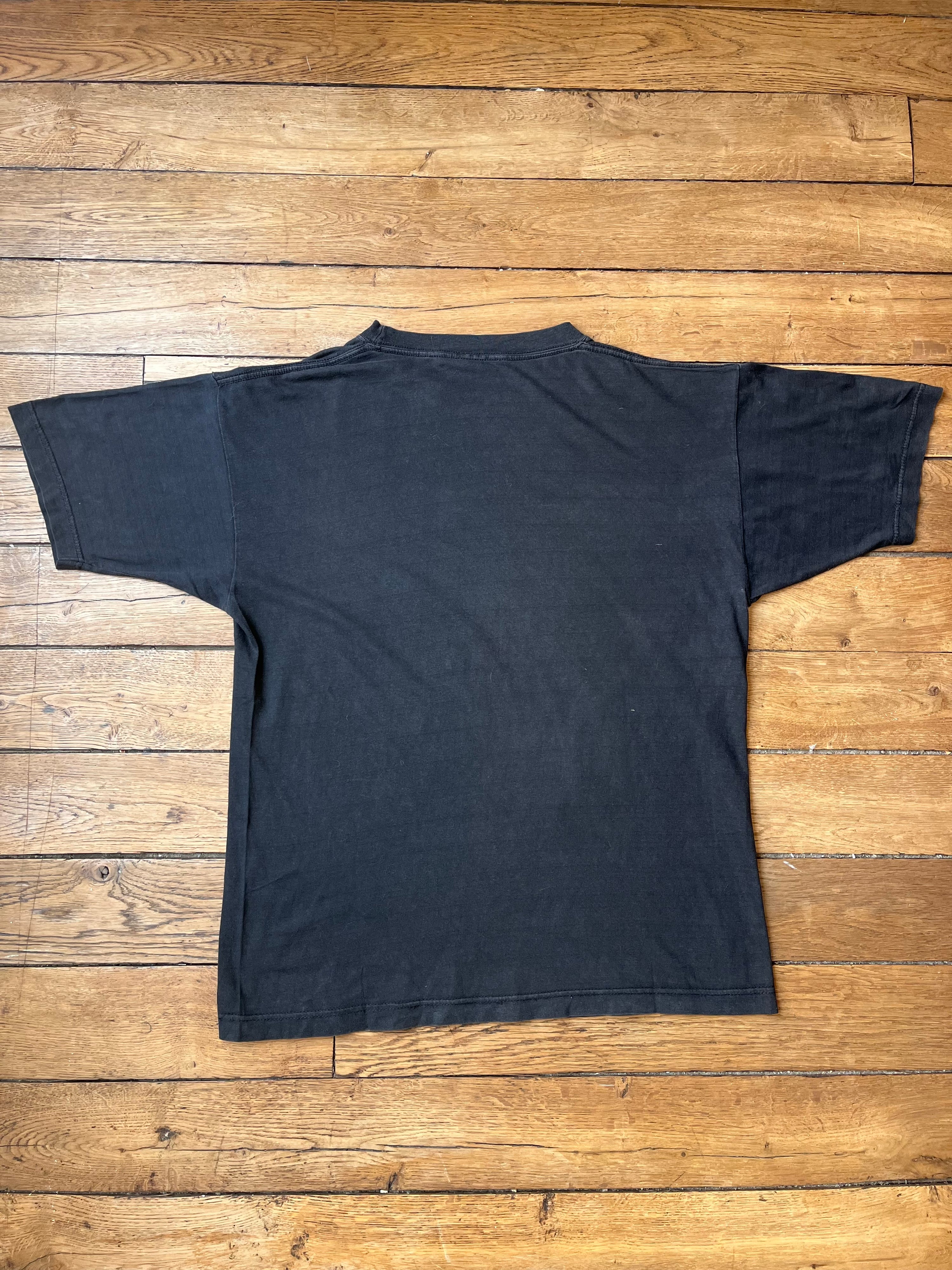 1990's Vintage Angel Of Death Zip It London T-shirt (M)