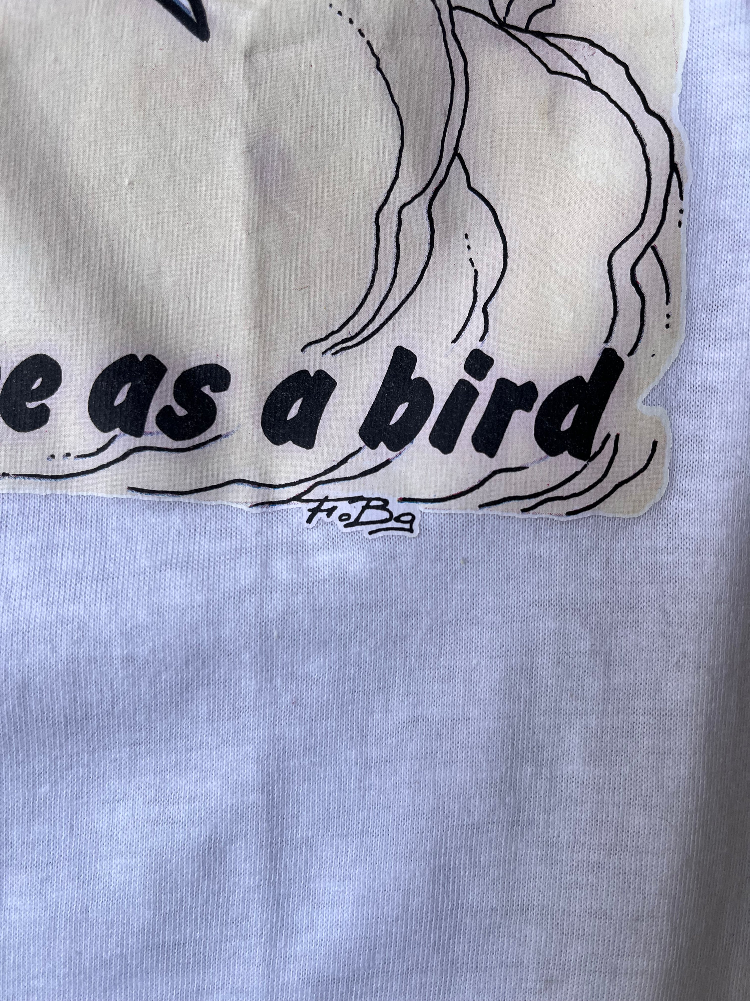 1990's Soaring As Free As A Bird Vintage T-shirt (XS)