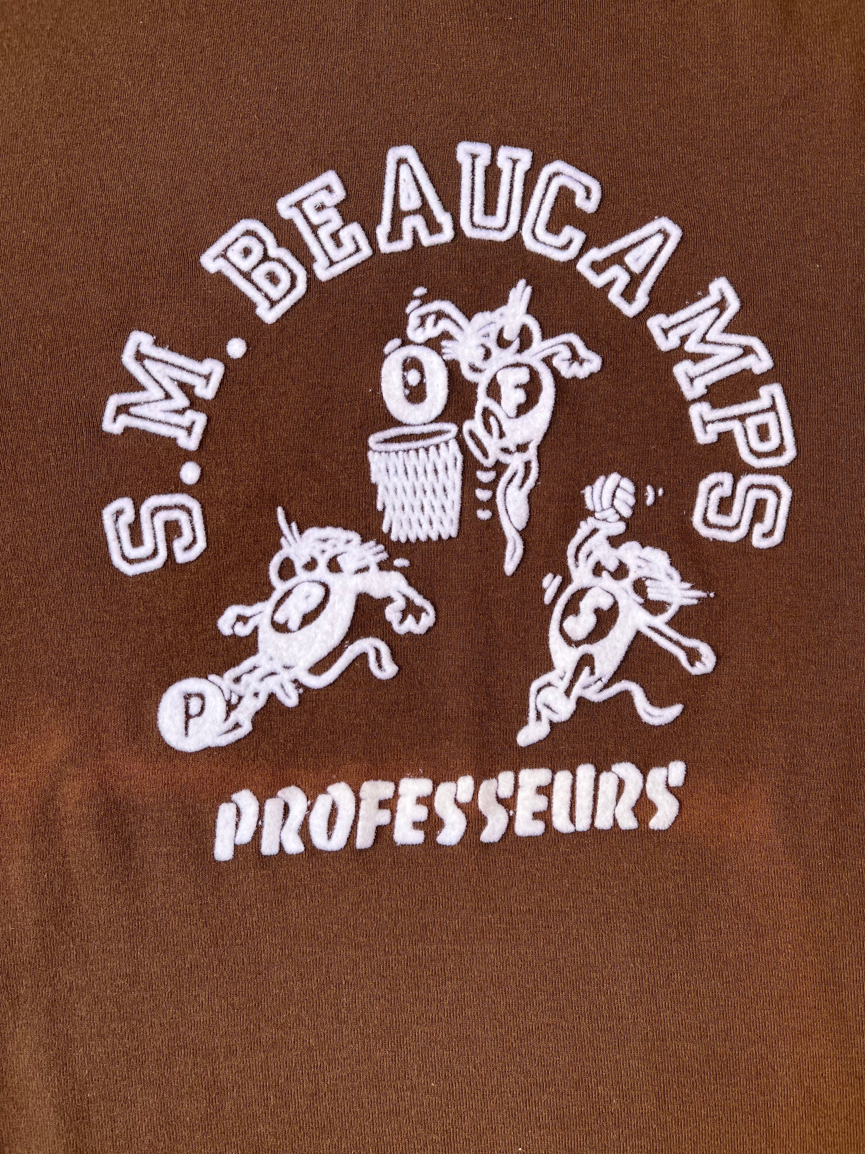 1990s French Vintage SM Beaucamps Professeurs Tilt Longsleeve (XL)