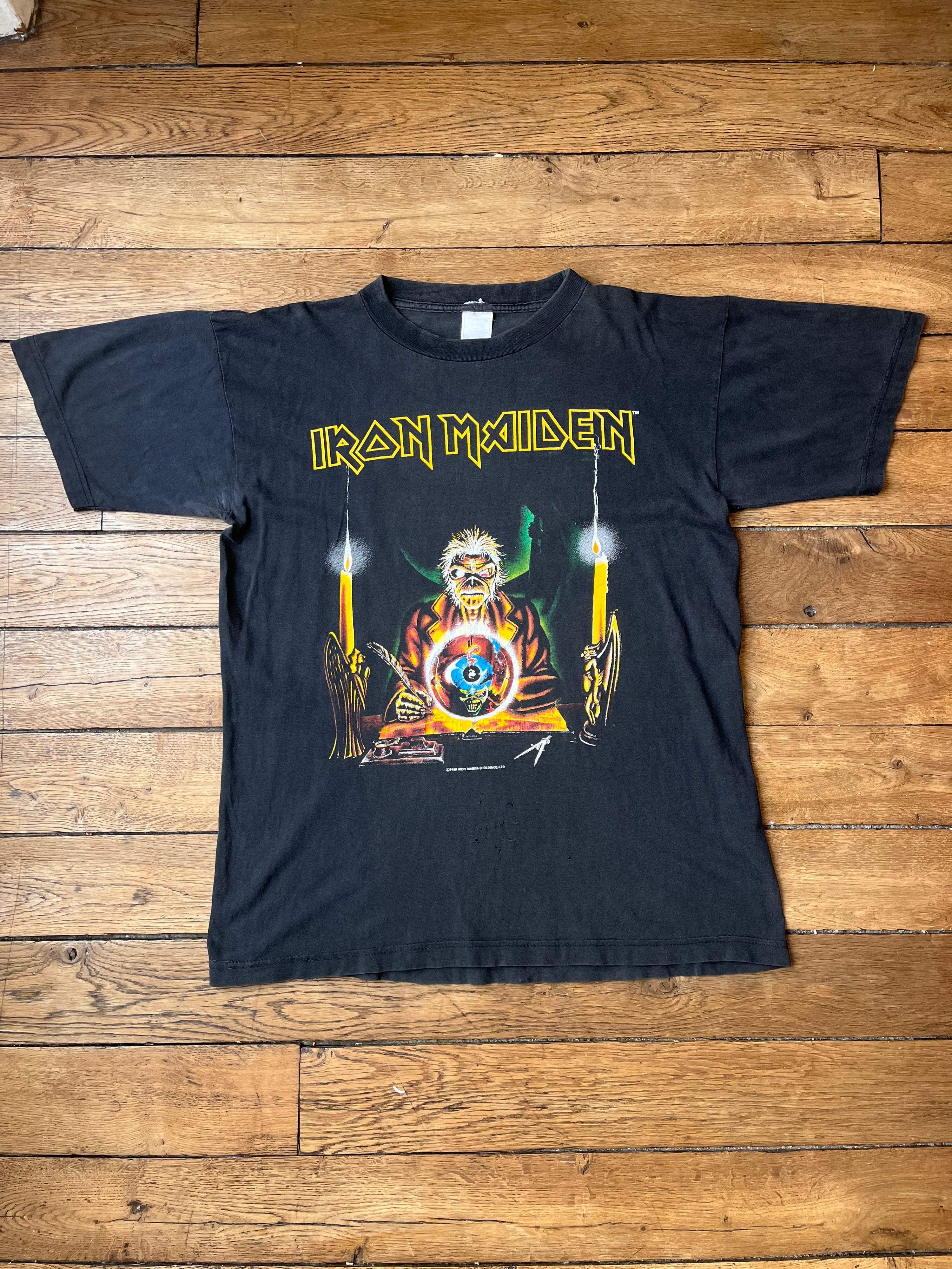 1988 Vintage Iron Maiden The ClairvoyantT-shirt (XL)
