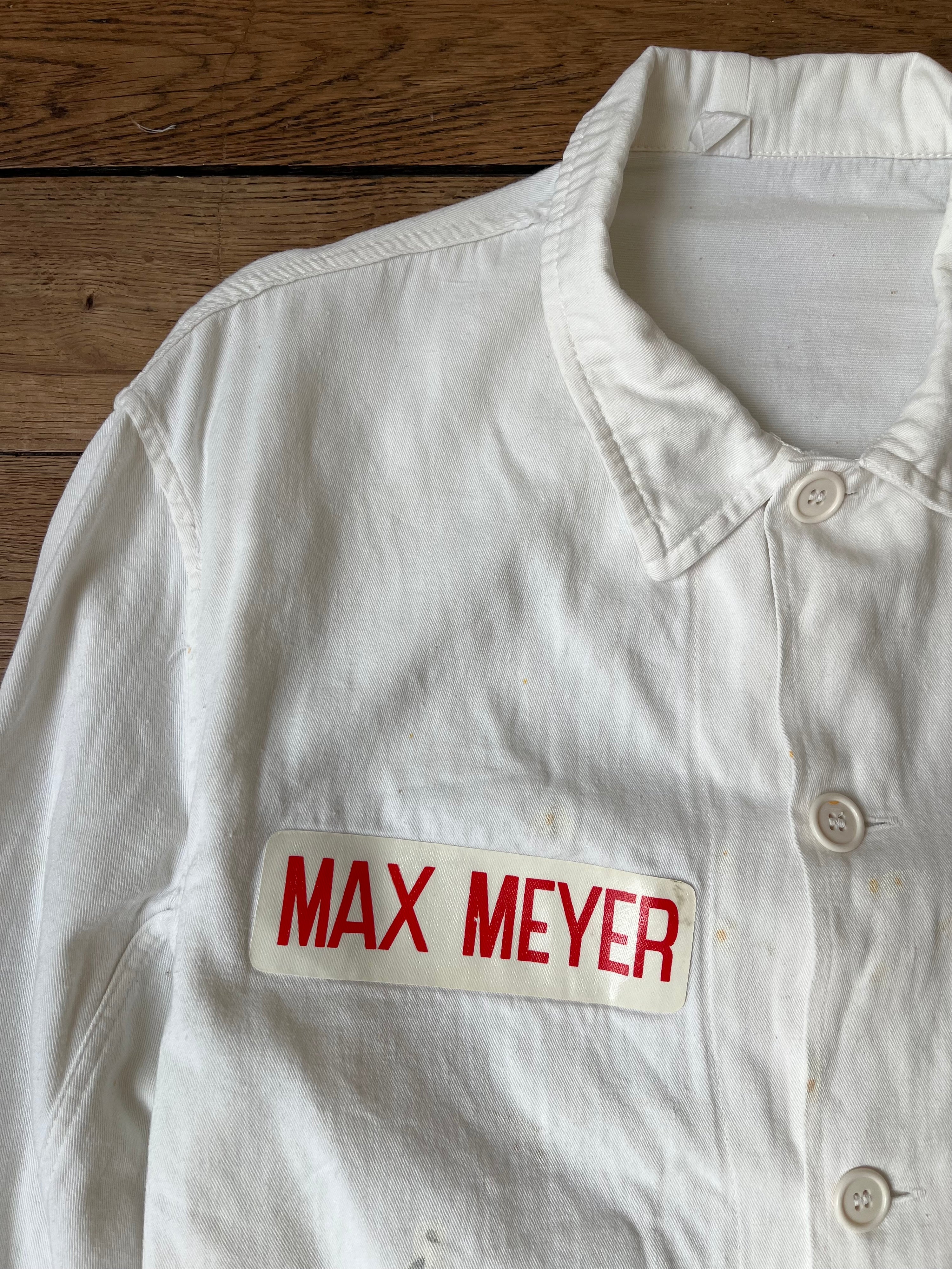 1980's Vintage Max Meyer Italian Worker Jacket (S)