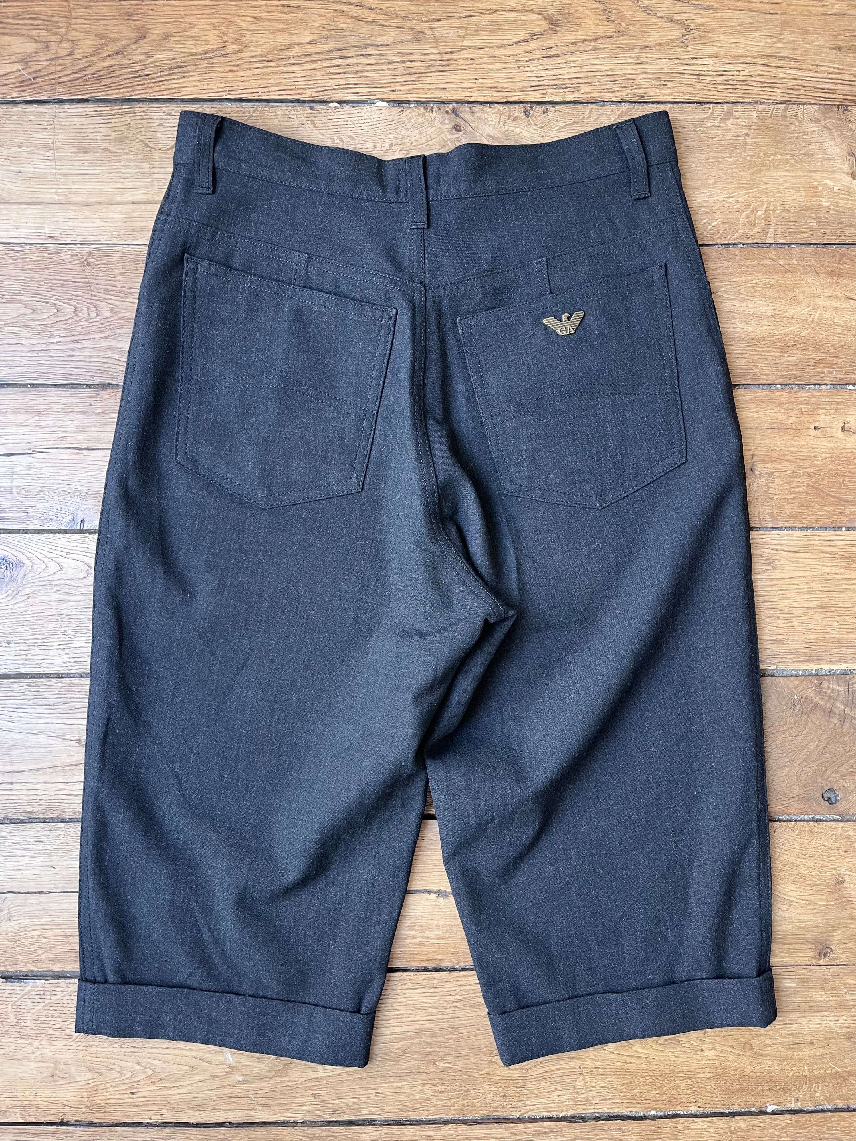 1990's Vintage Armani Jeans Tailored Short (W30)