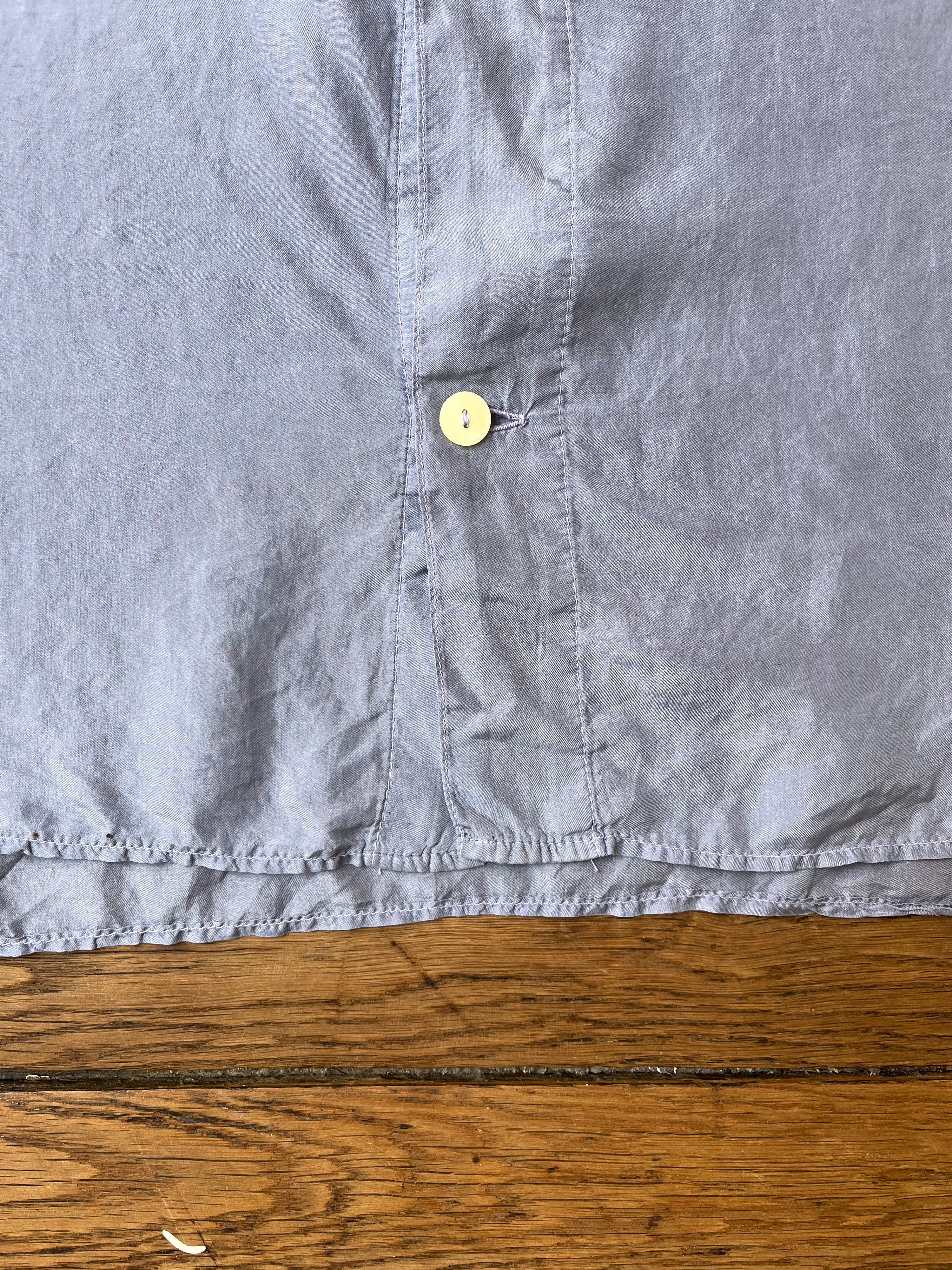 1980s Vintage Overdyed J. Taverniti Silk Shirt (XL)