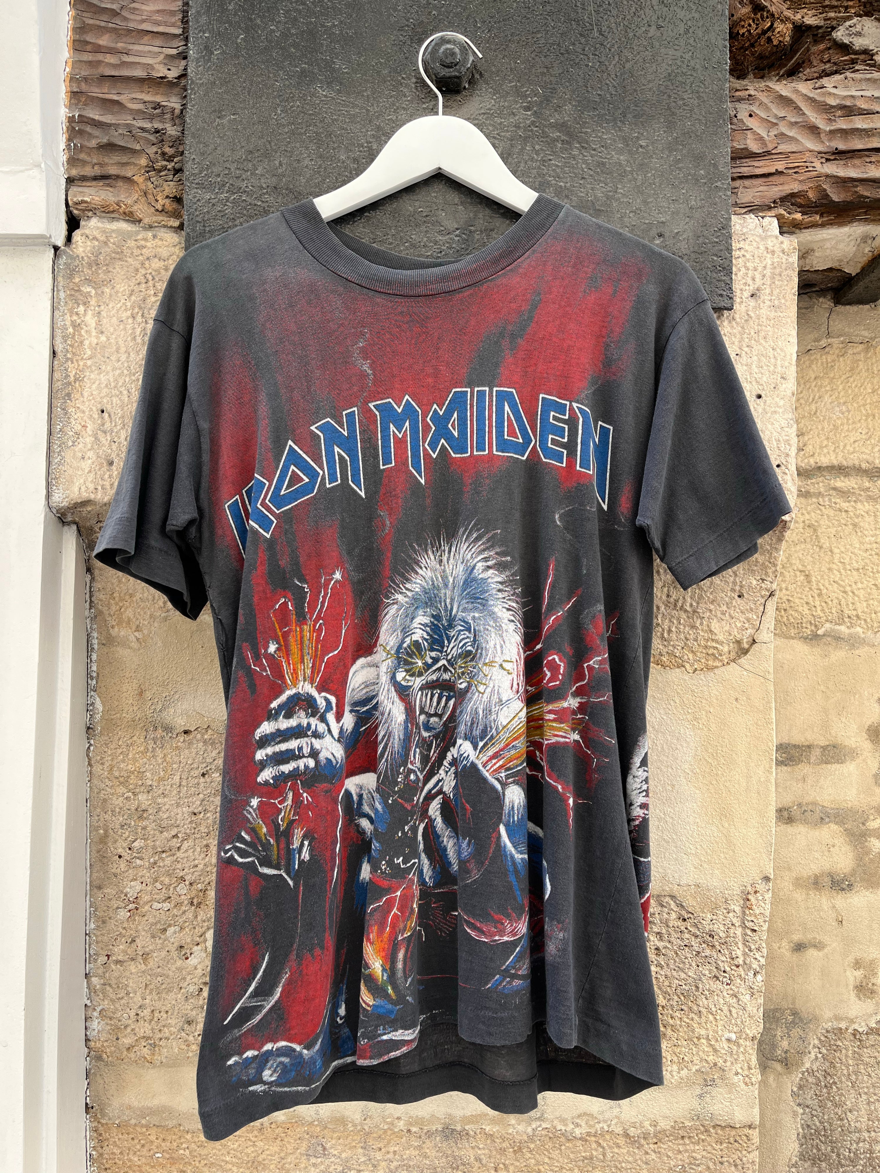 1993 Vintage AOP Iron Maiden Bootleg T-shirt (M)