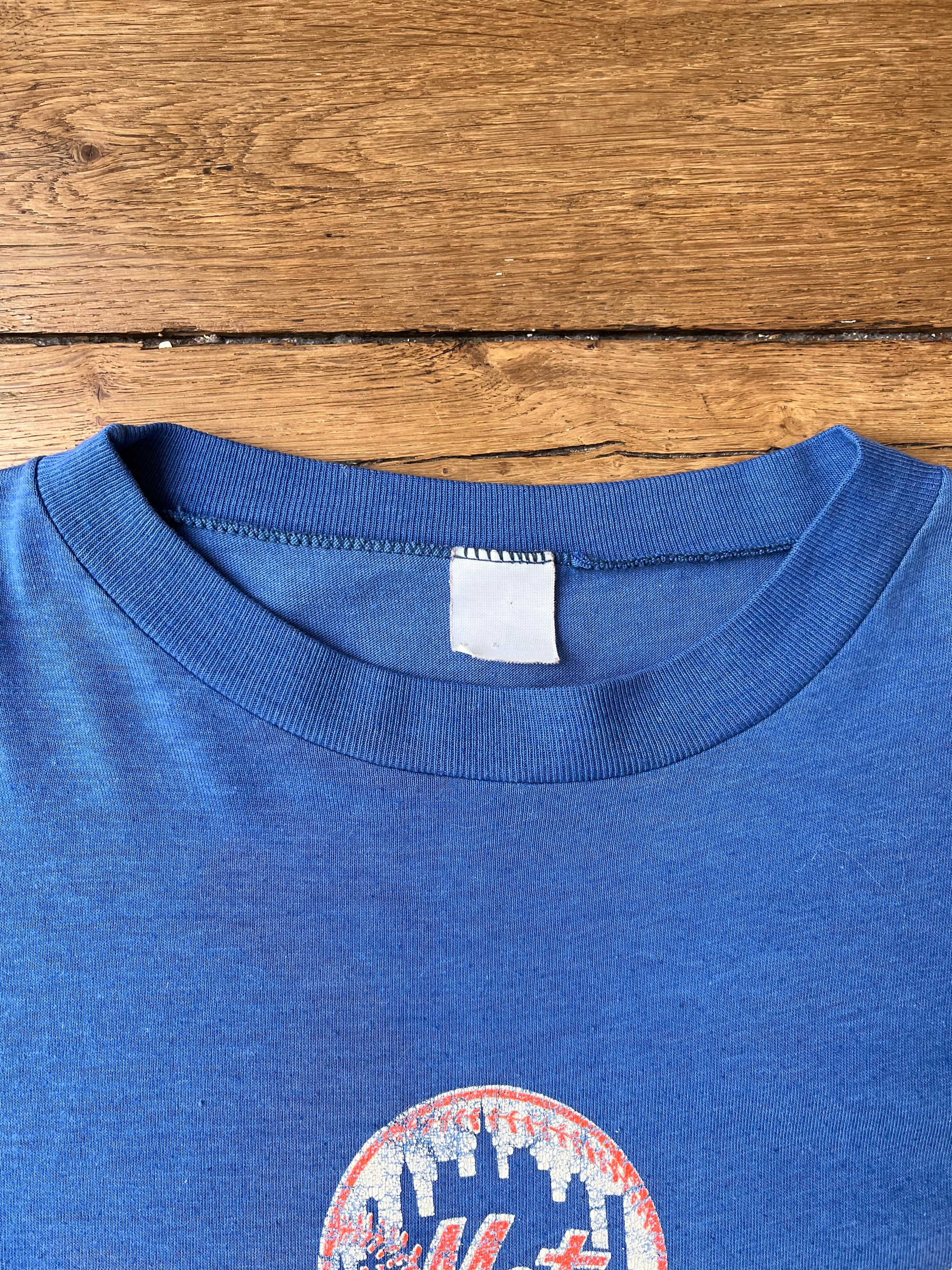 1986 Vintage Mets World Series T-shirt (M)