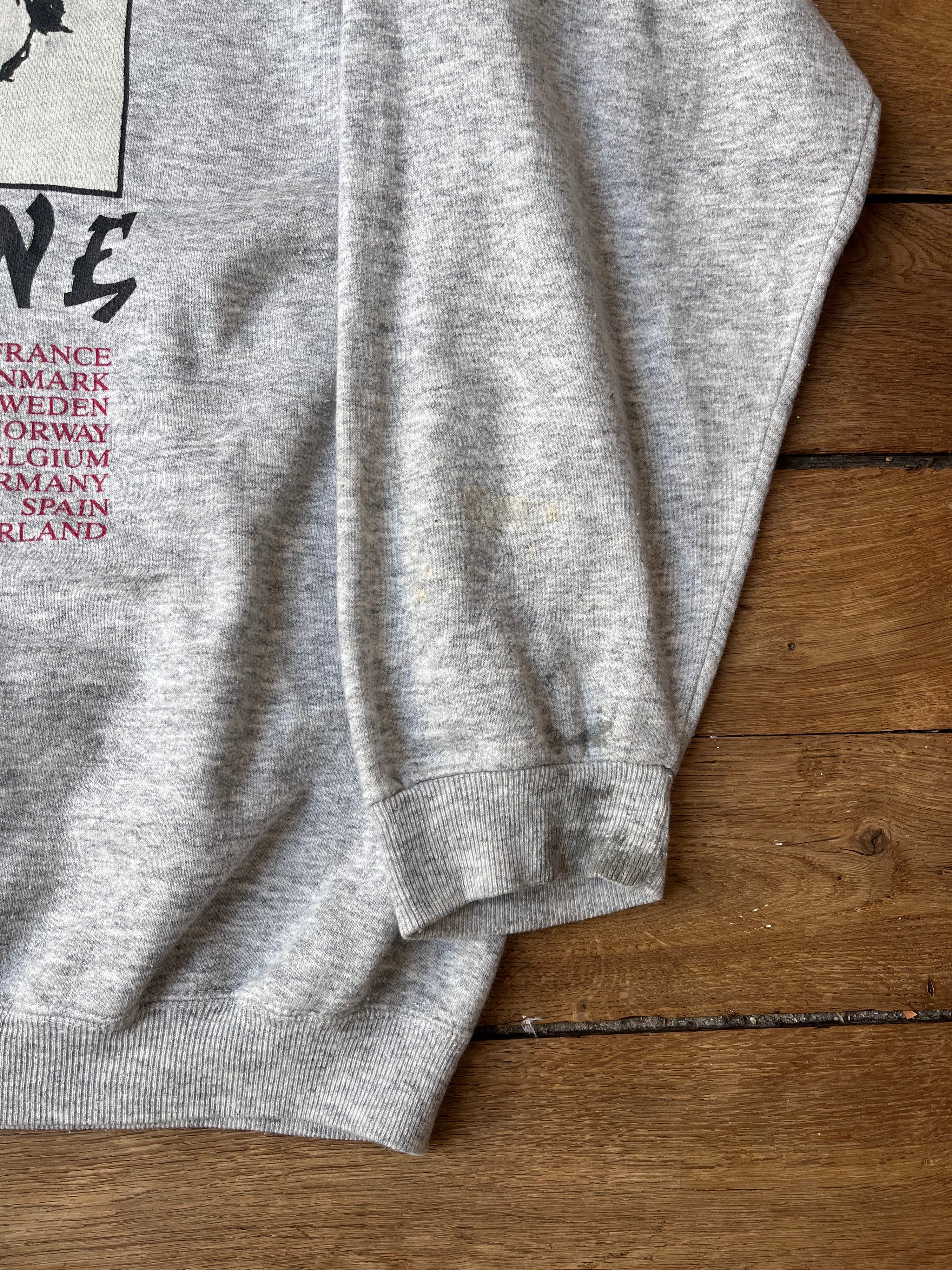 1985 Vintage Indochine Europe Tour Sweatshirt (L)