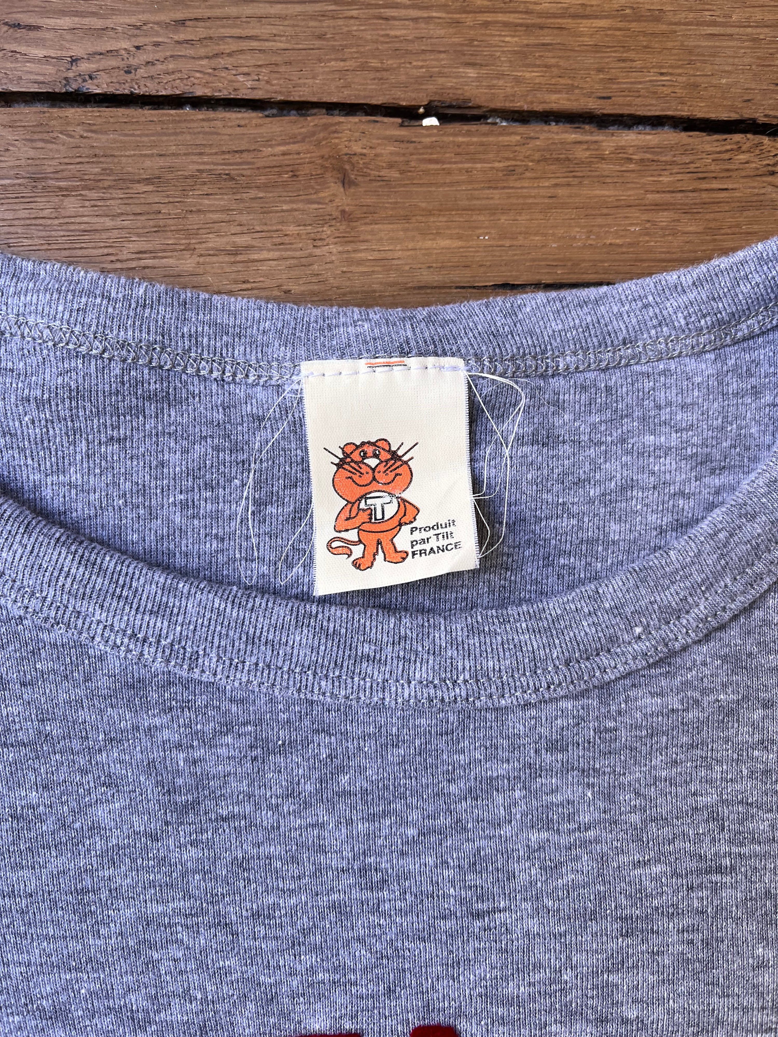 1980s French Vintage Ardennes Tilt T-shirt (M)