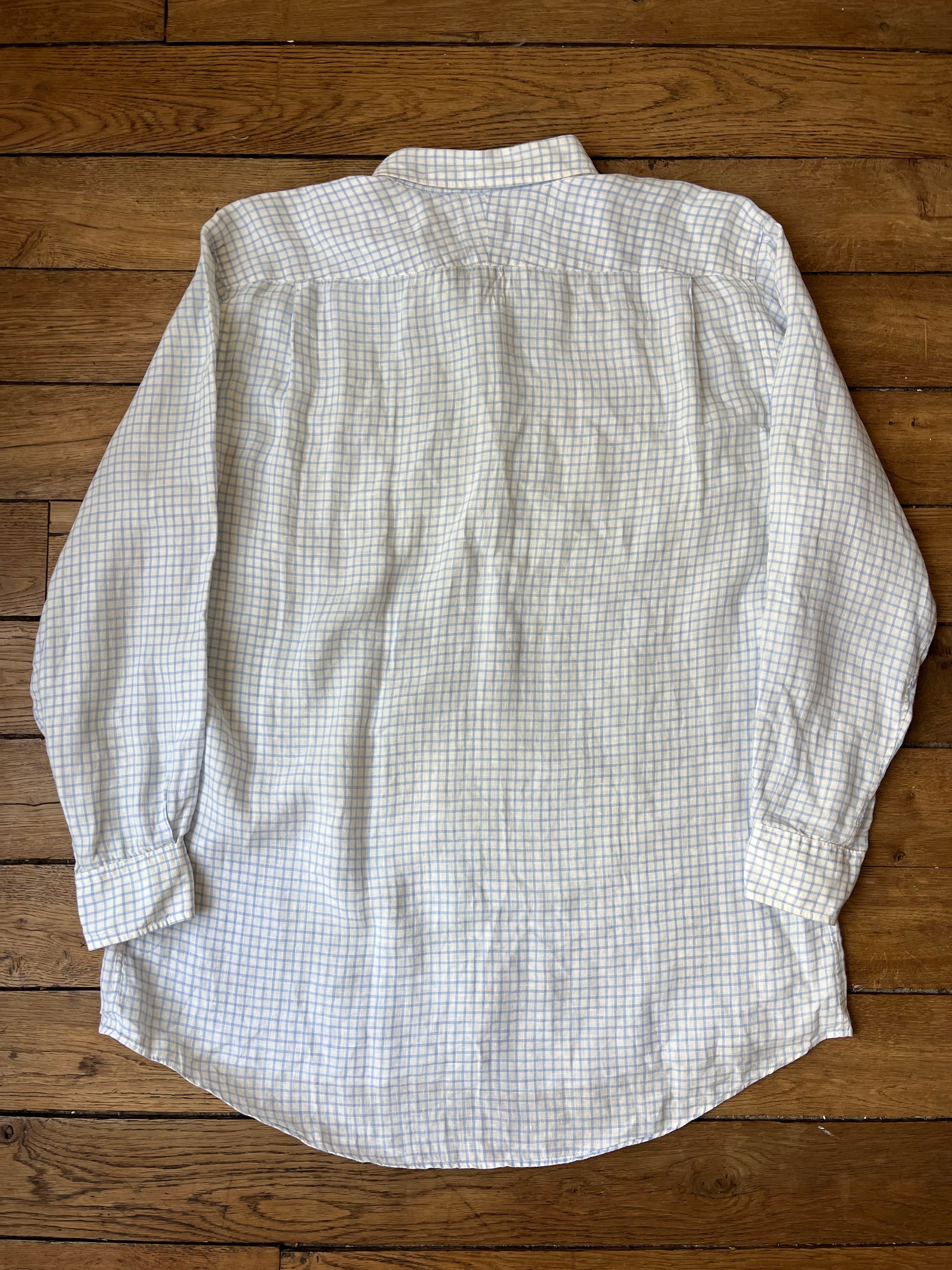Vintage Hermès Linen Shirt (XL)
