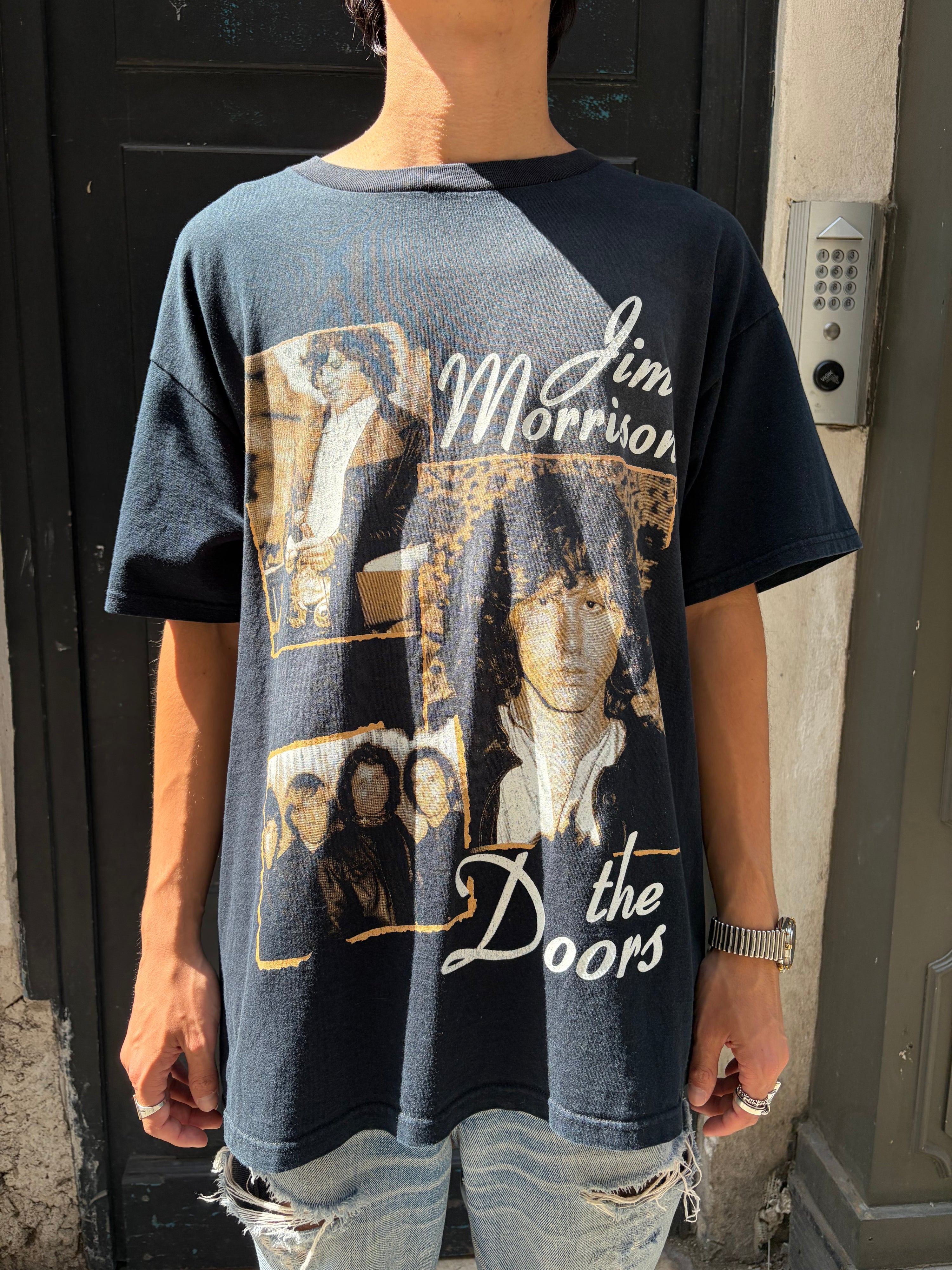 1990's Vintage Jim Morisson The Doors Fruit Of The Loom T-shirt (XL)