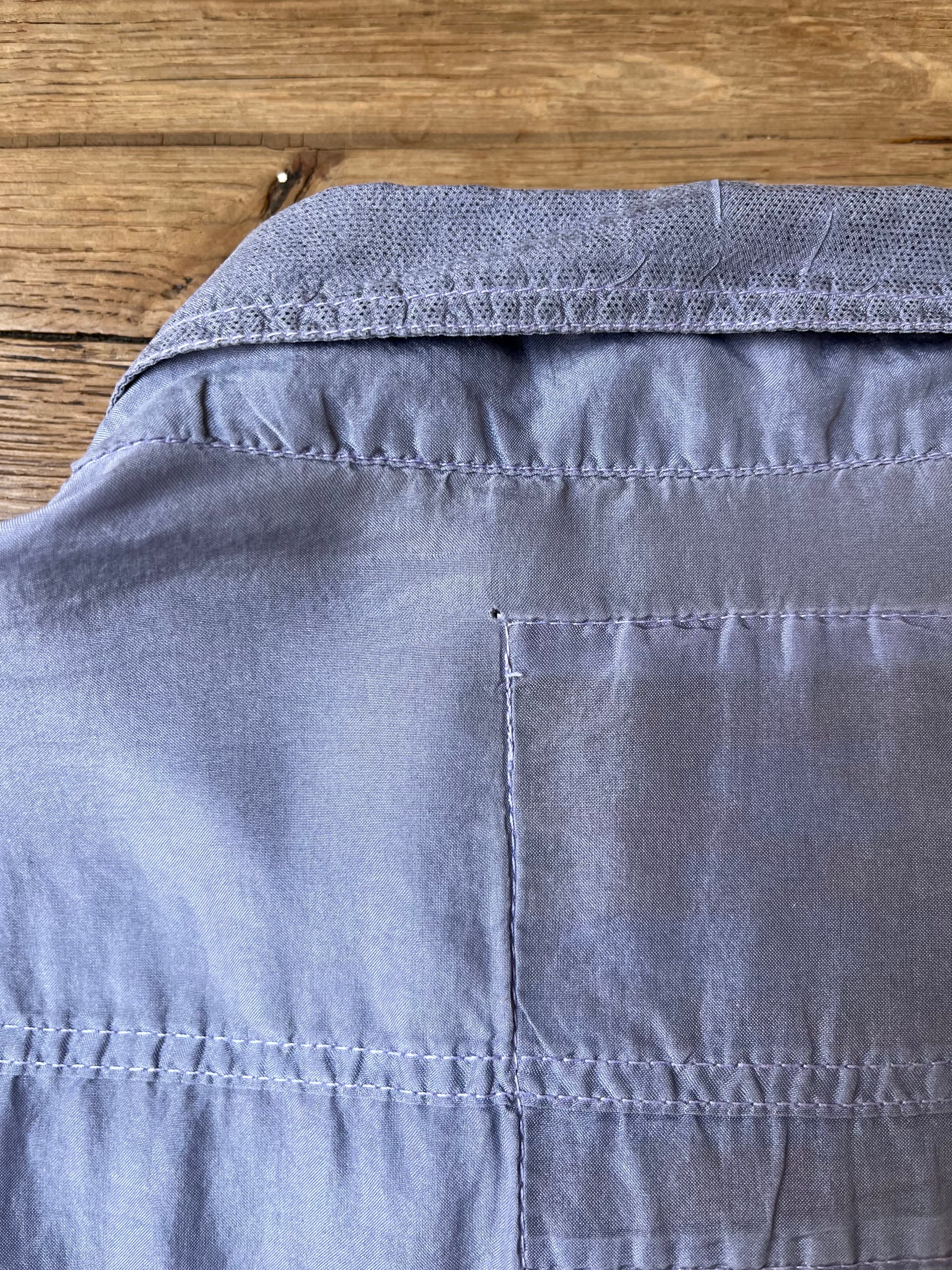 1980s Vintage Overdyed J. Taverniti Silk Shirt (XL)