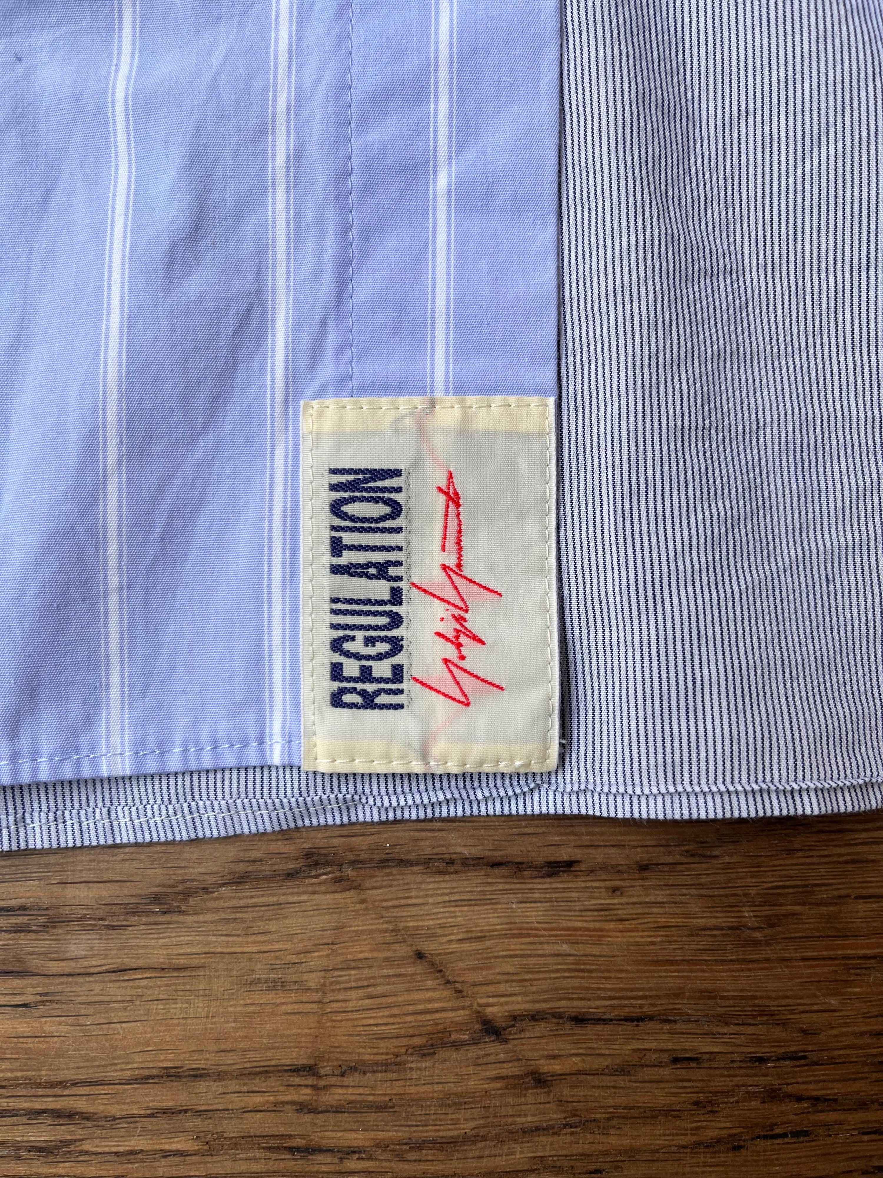 Micro Broad R-Deatachable Collar Yohji Yamamoto Shirt (2)