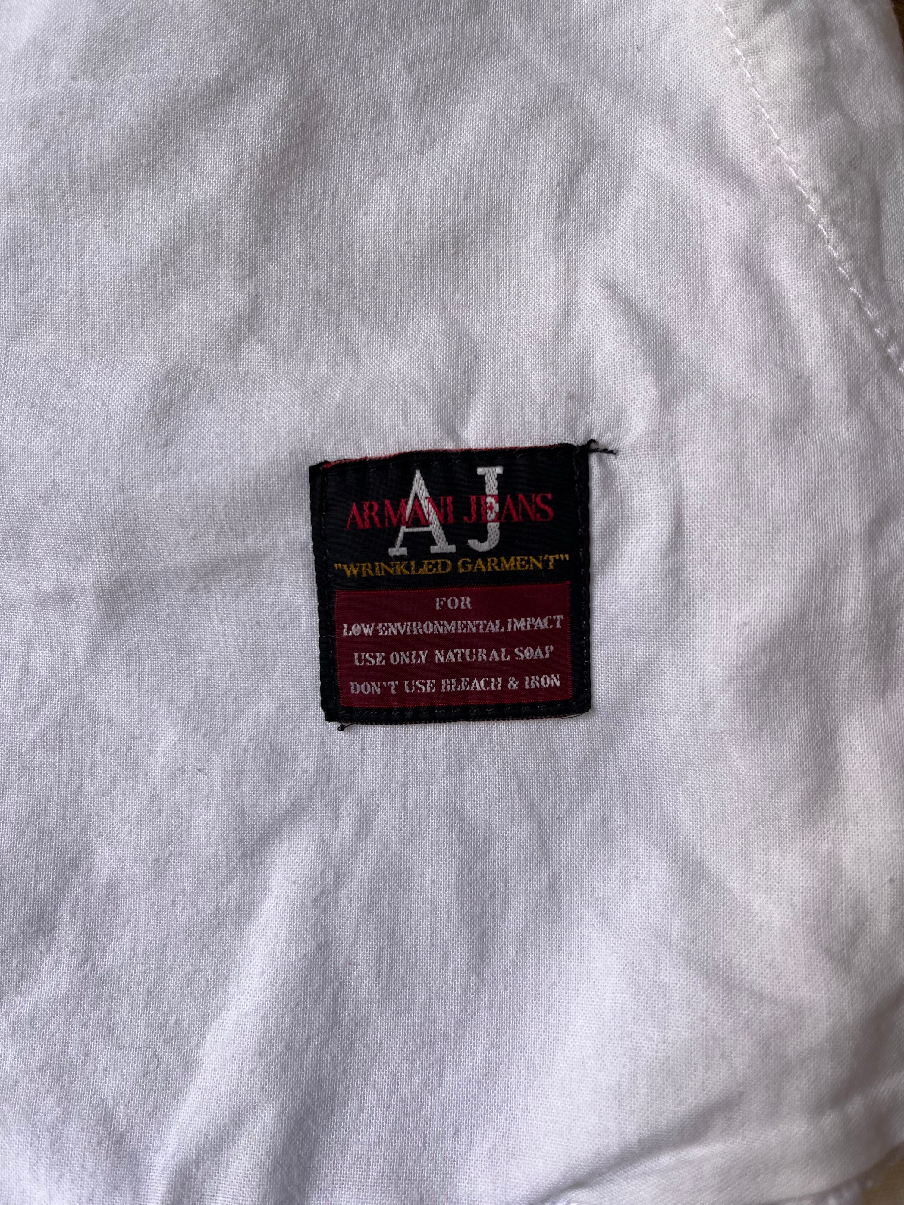 1990's Vintage Armani Jeans Linen Pants (IT 46)