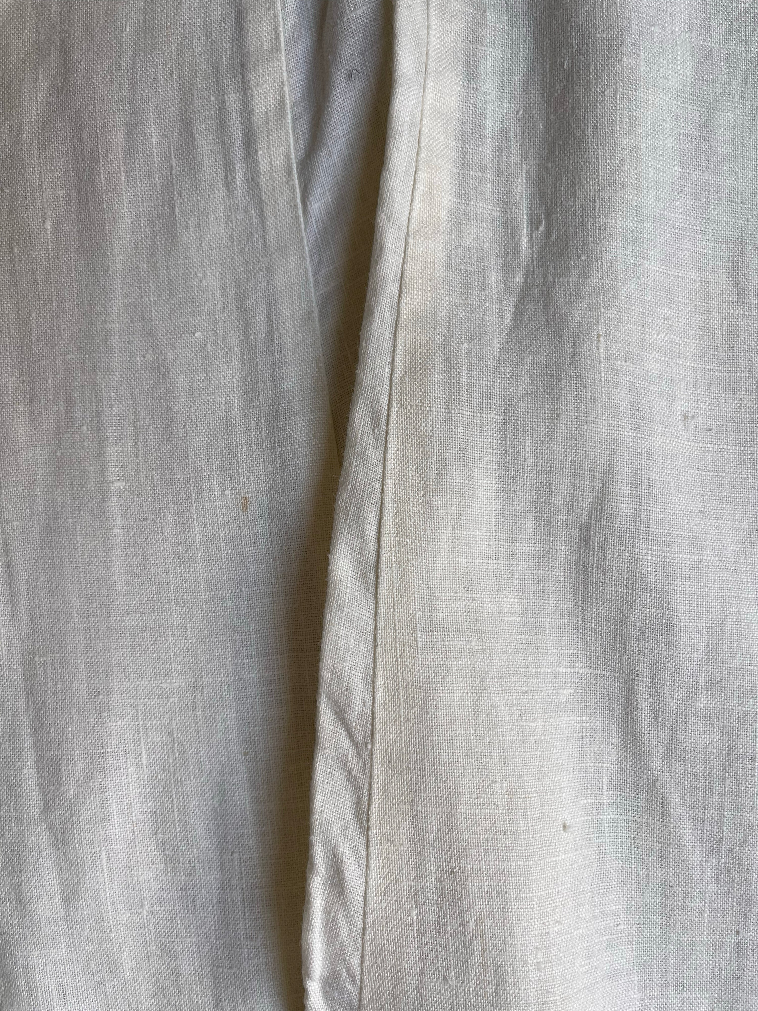 1990's Vintage Armani Jeans Linen Pants (IT 46)