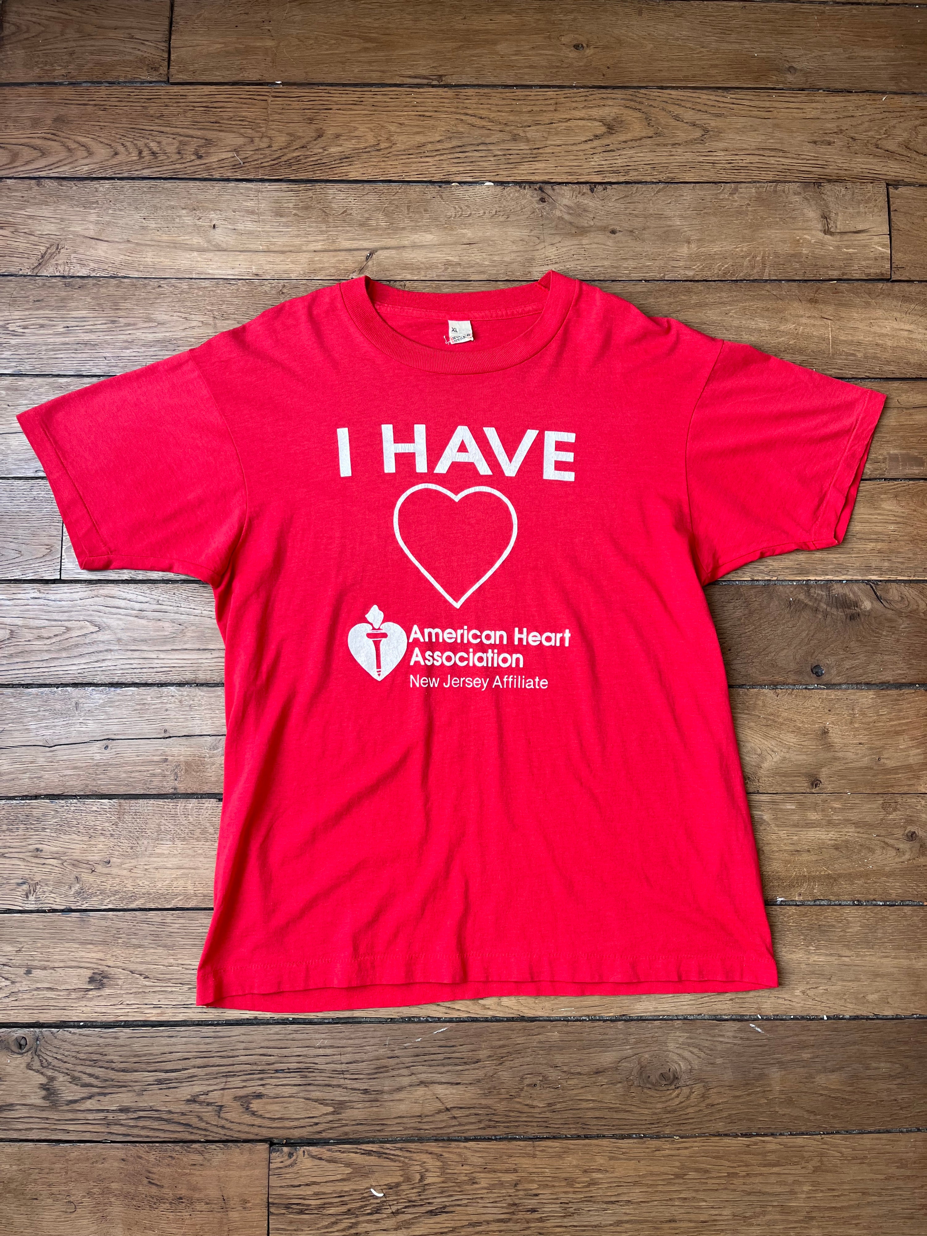 1992 Vintage Bike For Heart T-shirt (XL)