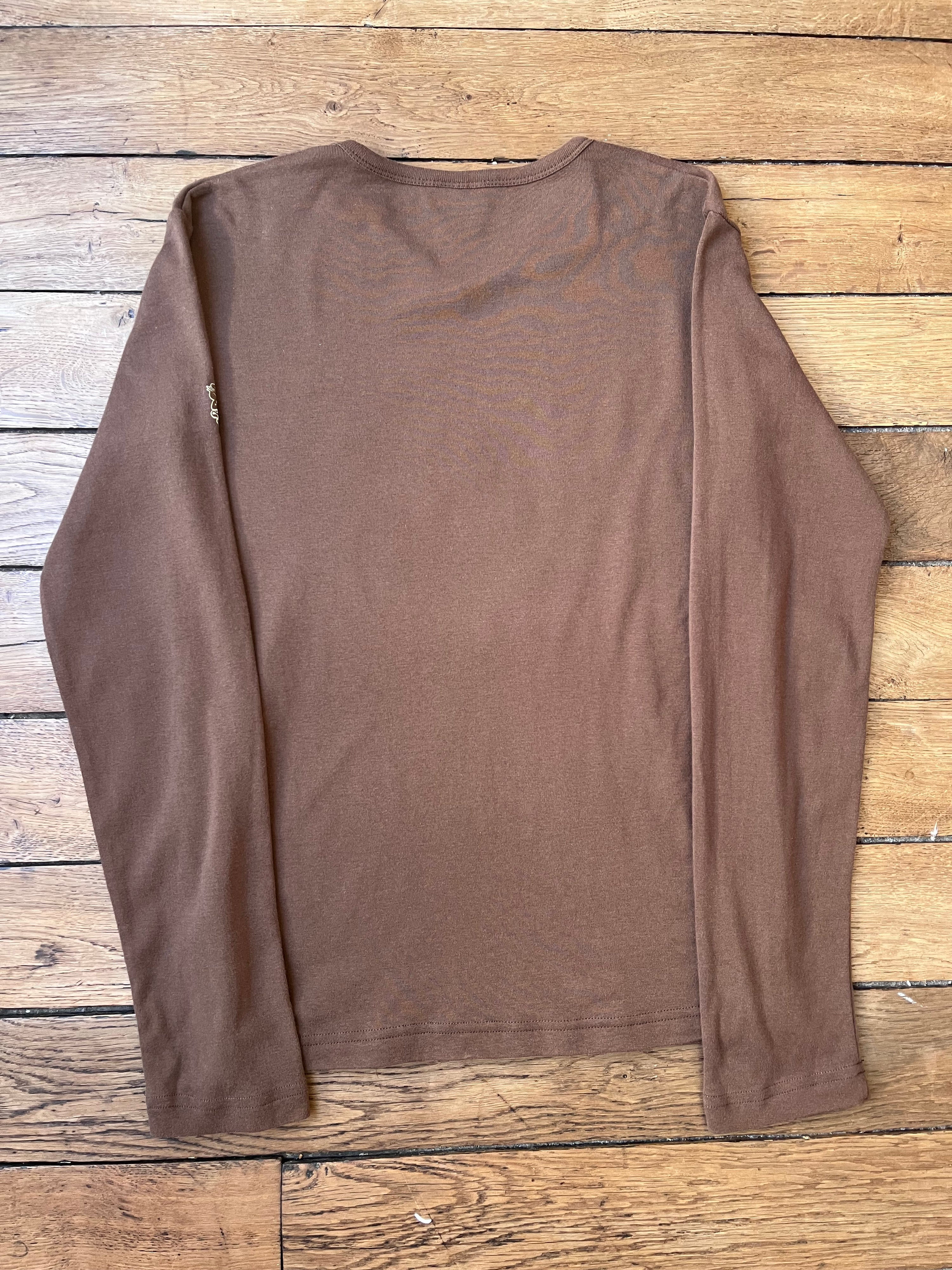 1990s French Vintage SM Beaucamps Professeurs Tilt Longsleeve (XL)