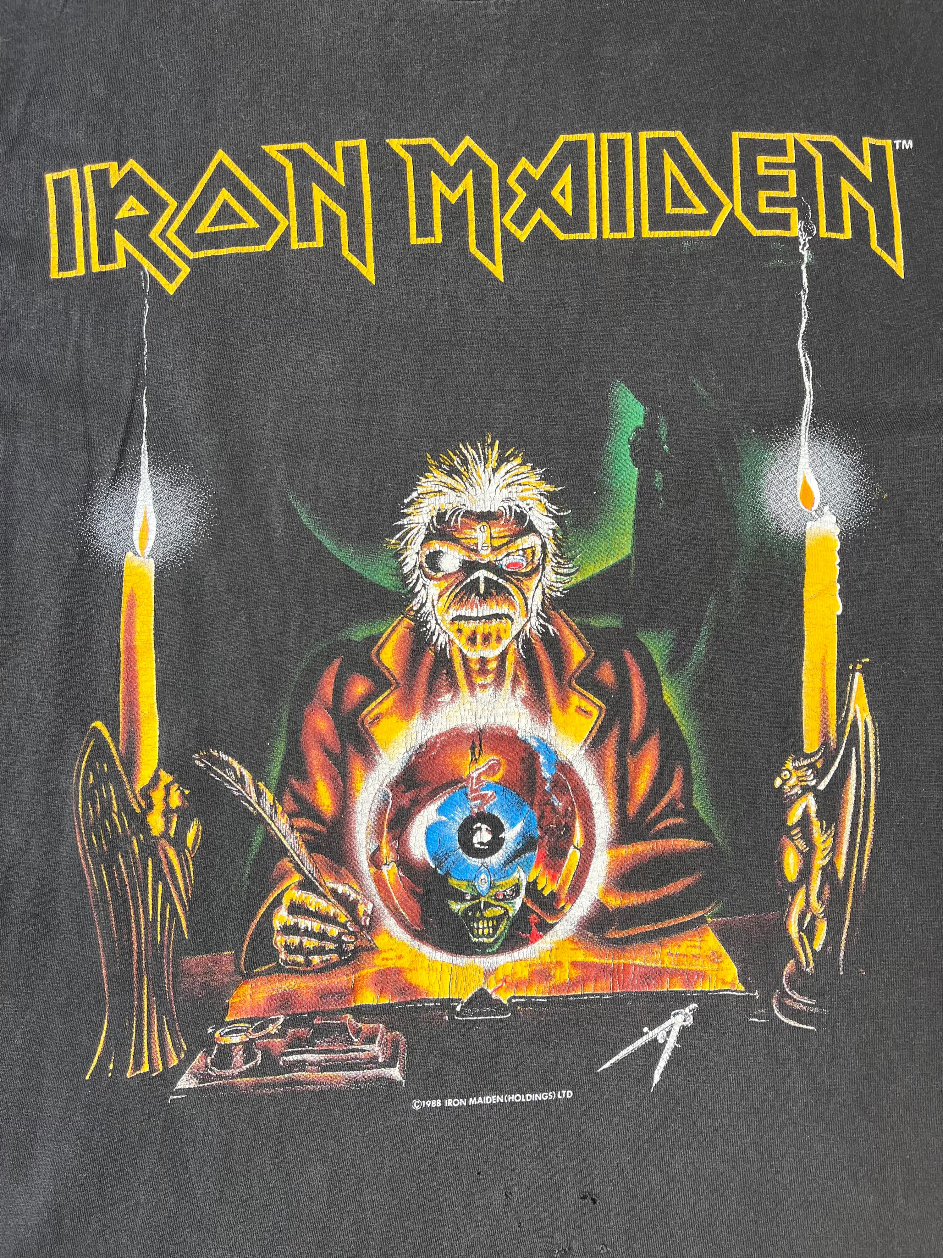 1988 Vintage Iron Maiden The ClairvoyantT-shirt (XL)