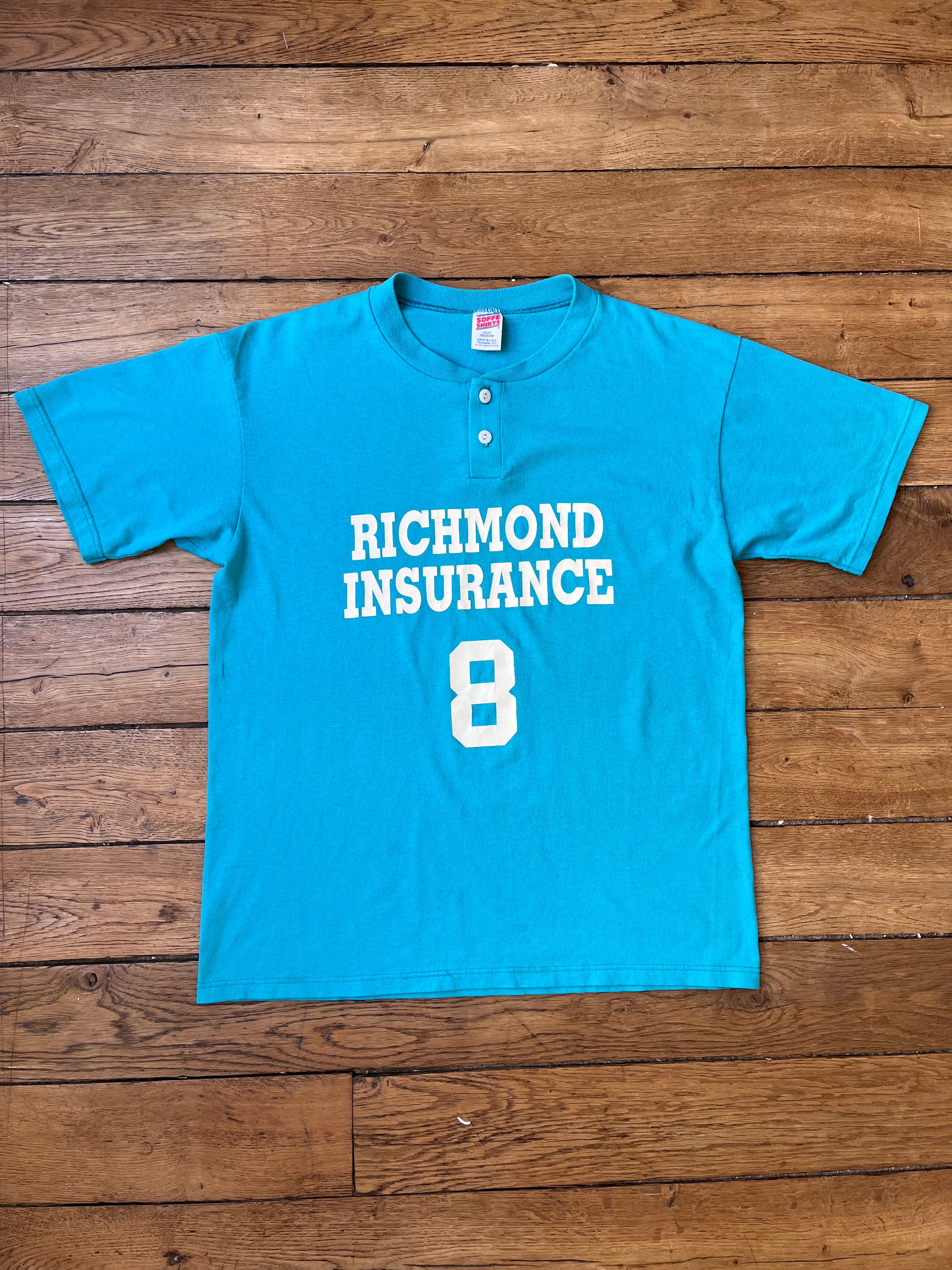 1990s US Vintage Richmond Insurance Soffe Shirts T-shirt (M)