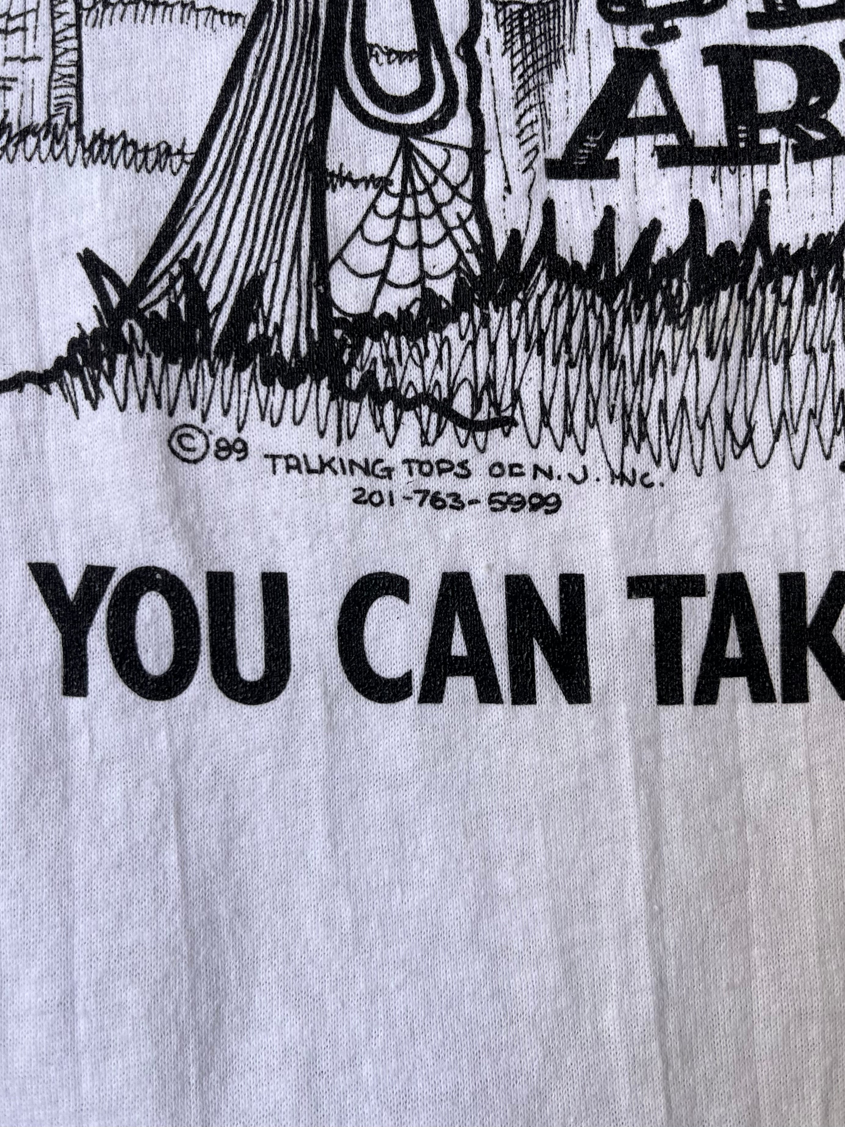 1989 Vintage NOW You Can Take My Guns T-shirt (M)