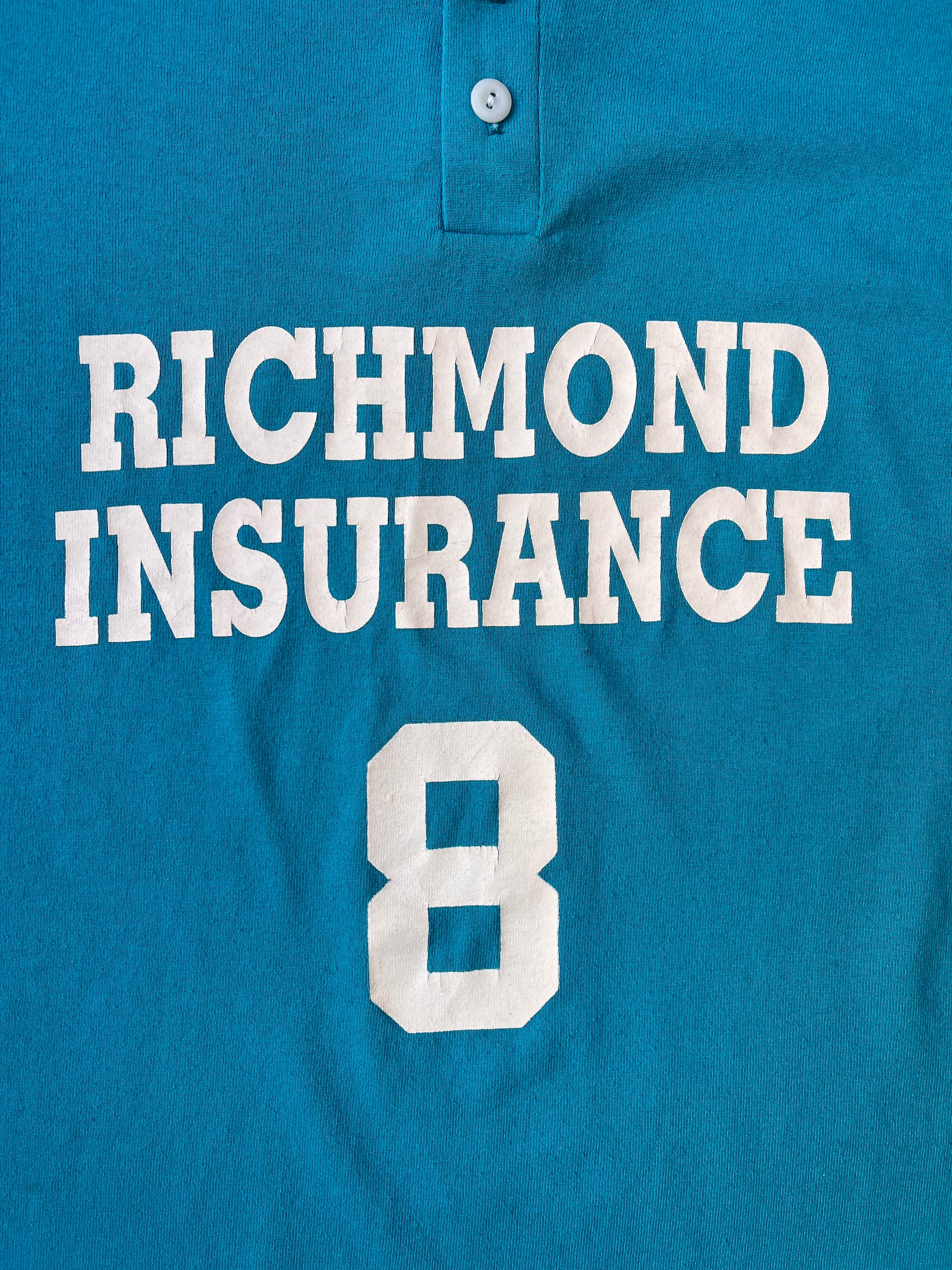 1990s US Vintage Richmond Insurance Soffe Shirts T-shirt (M)