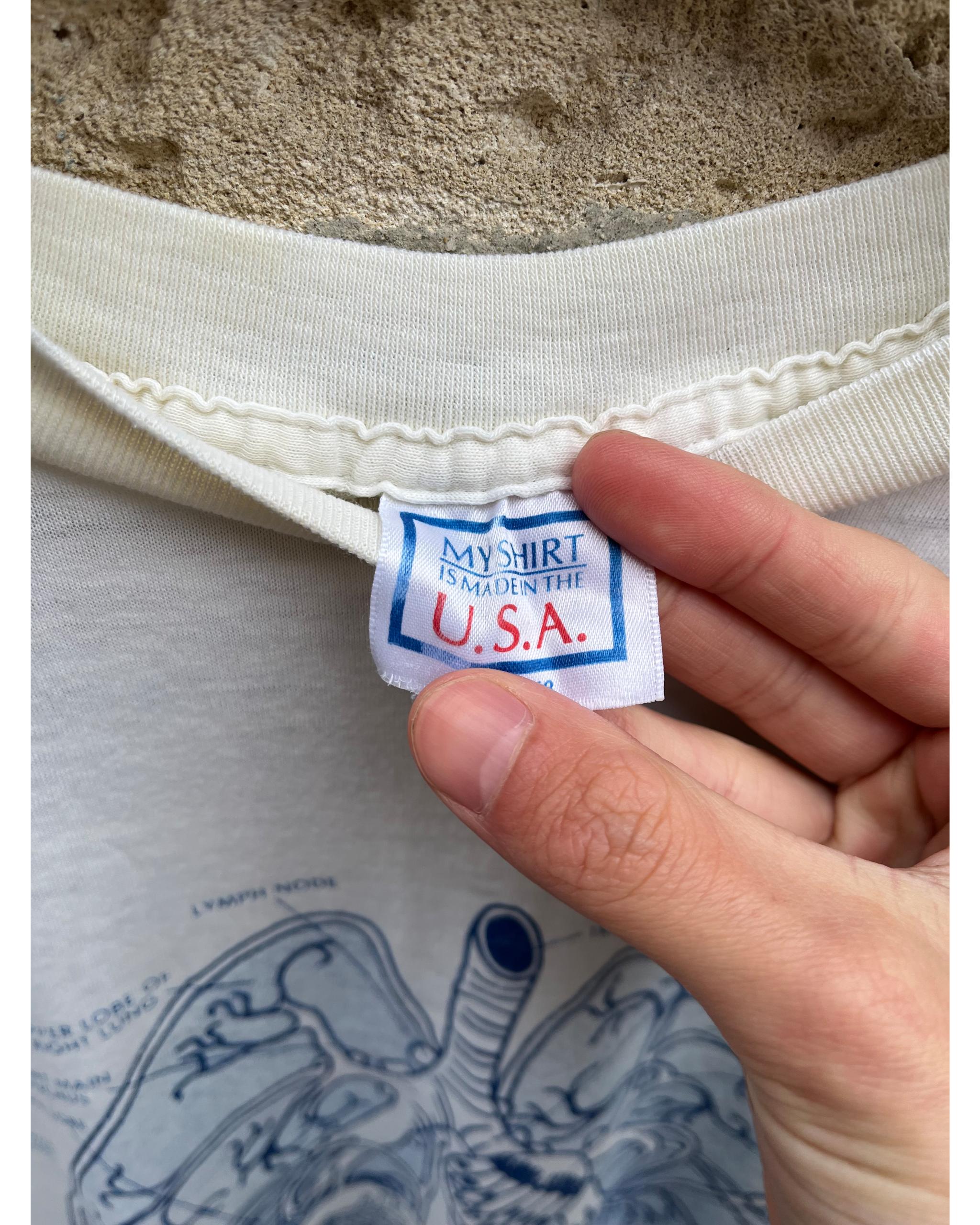 3rd annual musc lung run t-shirt - 1980's