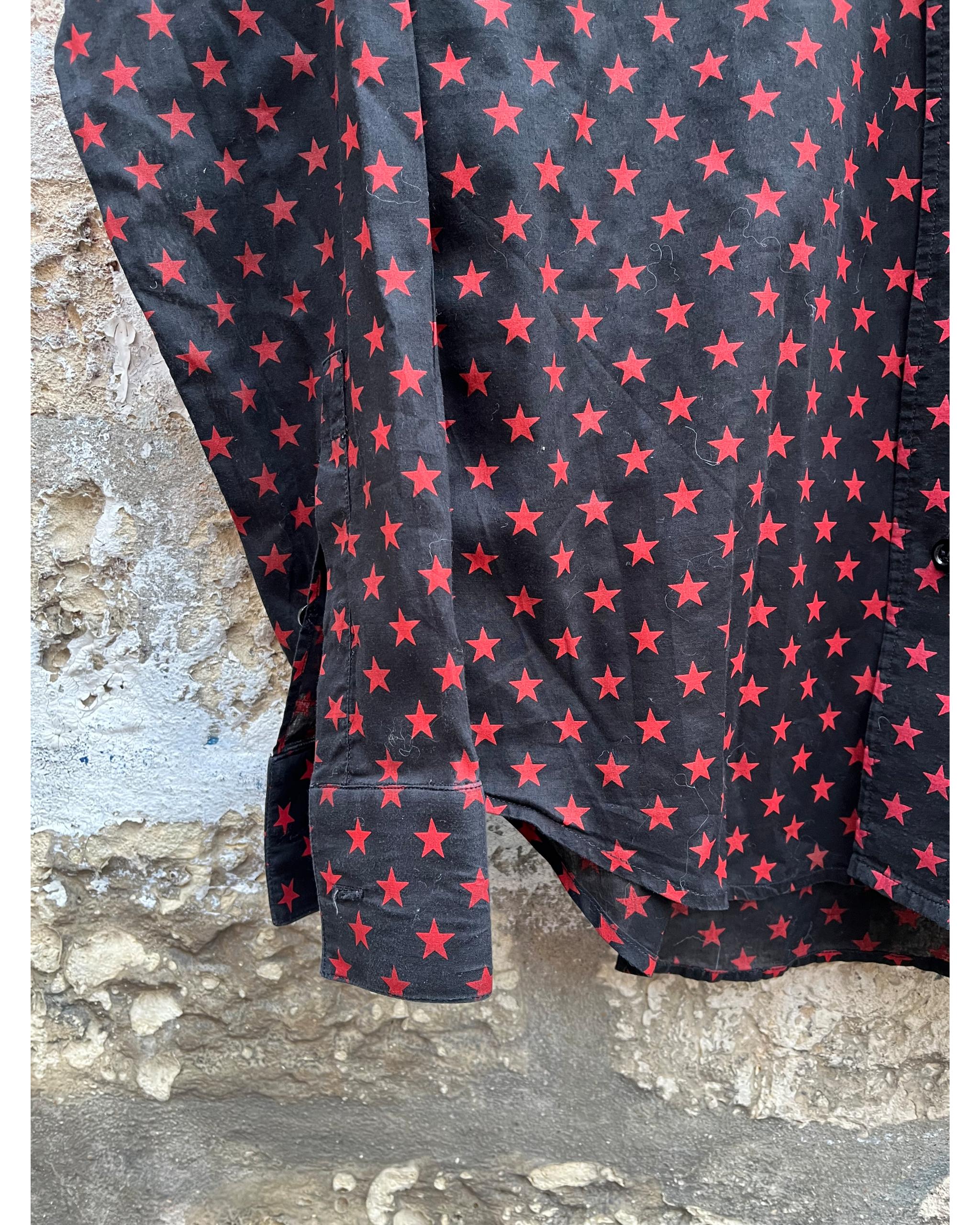 Runway star western shirt by Hedi Slimane - SS05