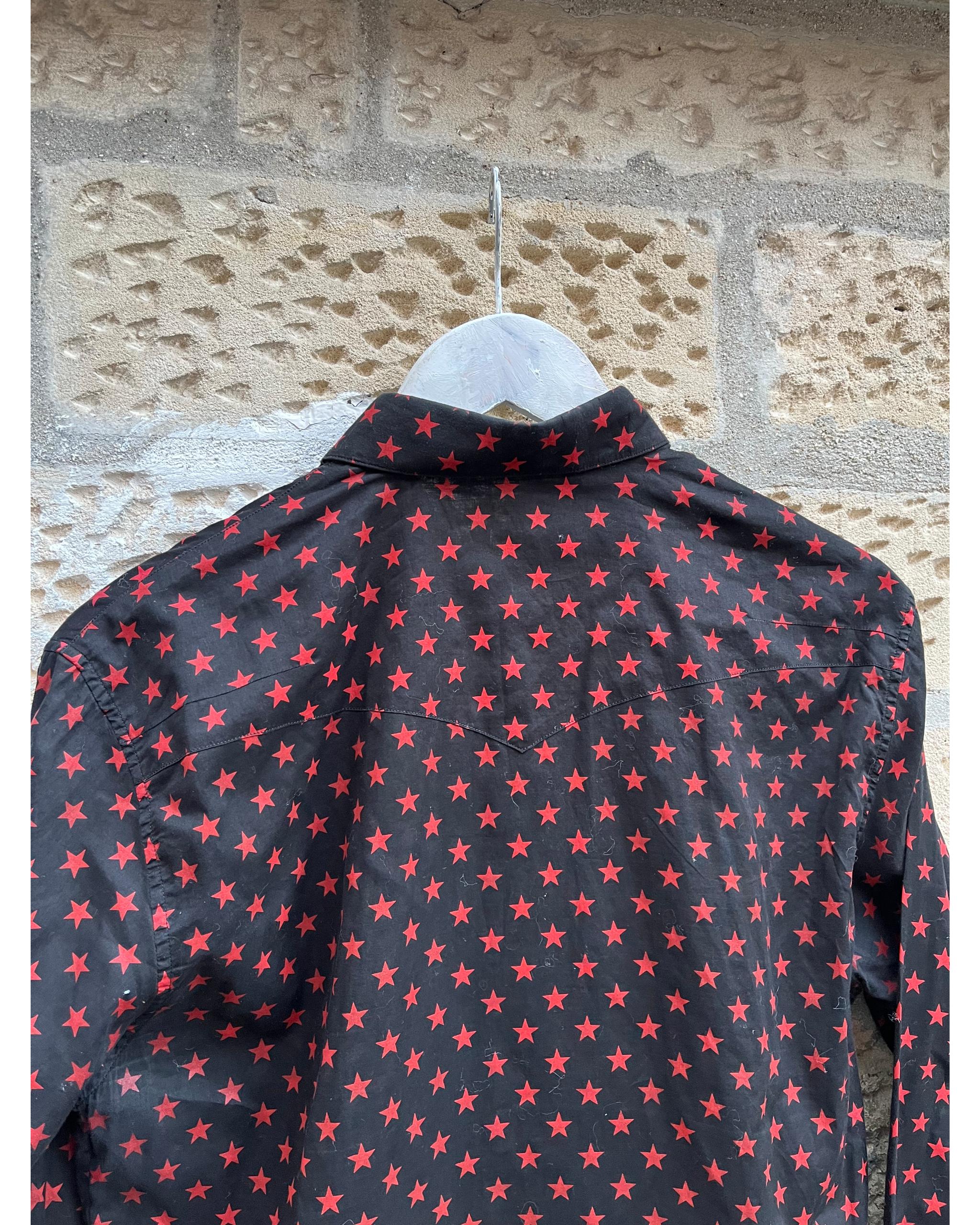 Runway star western shirt by Hedi Slimane - SS05