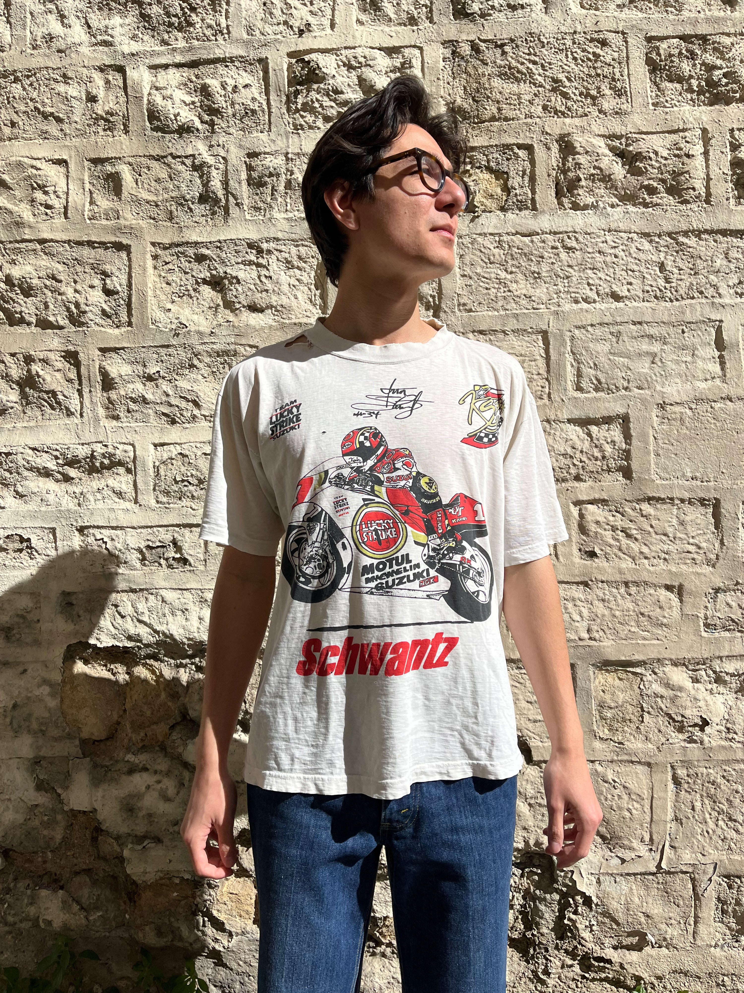Kevin Schwantz for Suzuki GP t-shirt - early 1990's