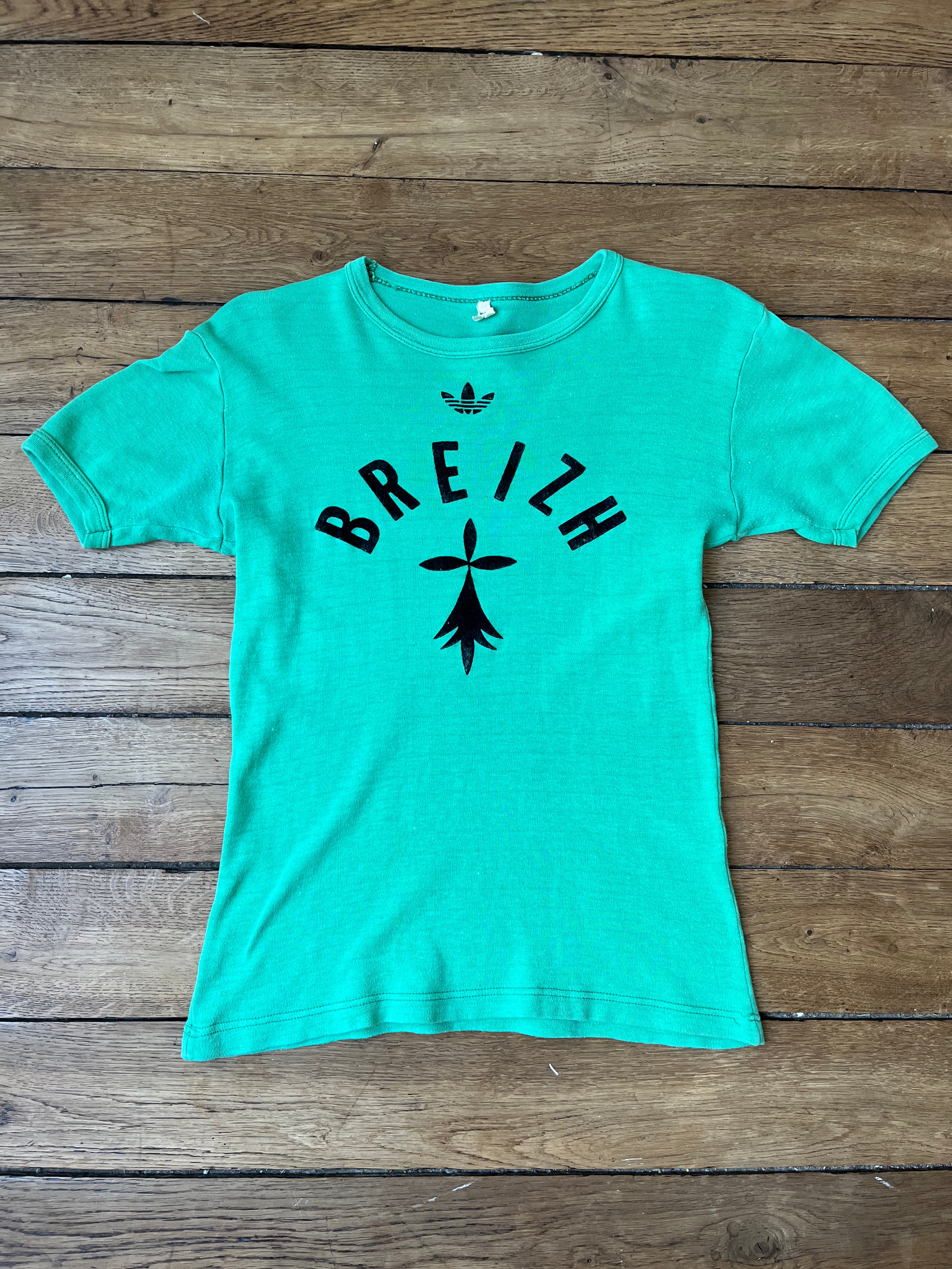 Adidas Breizh french sport t-shirt - 1970's