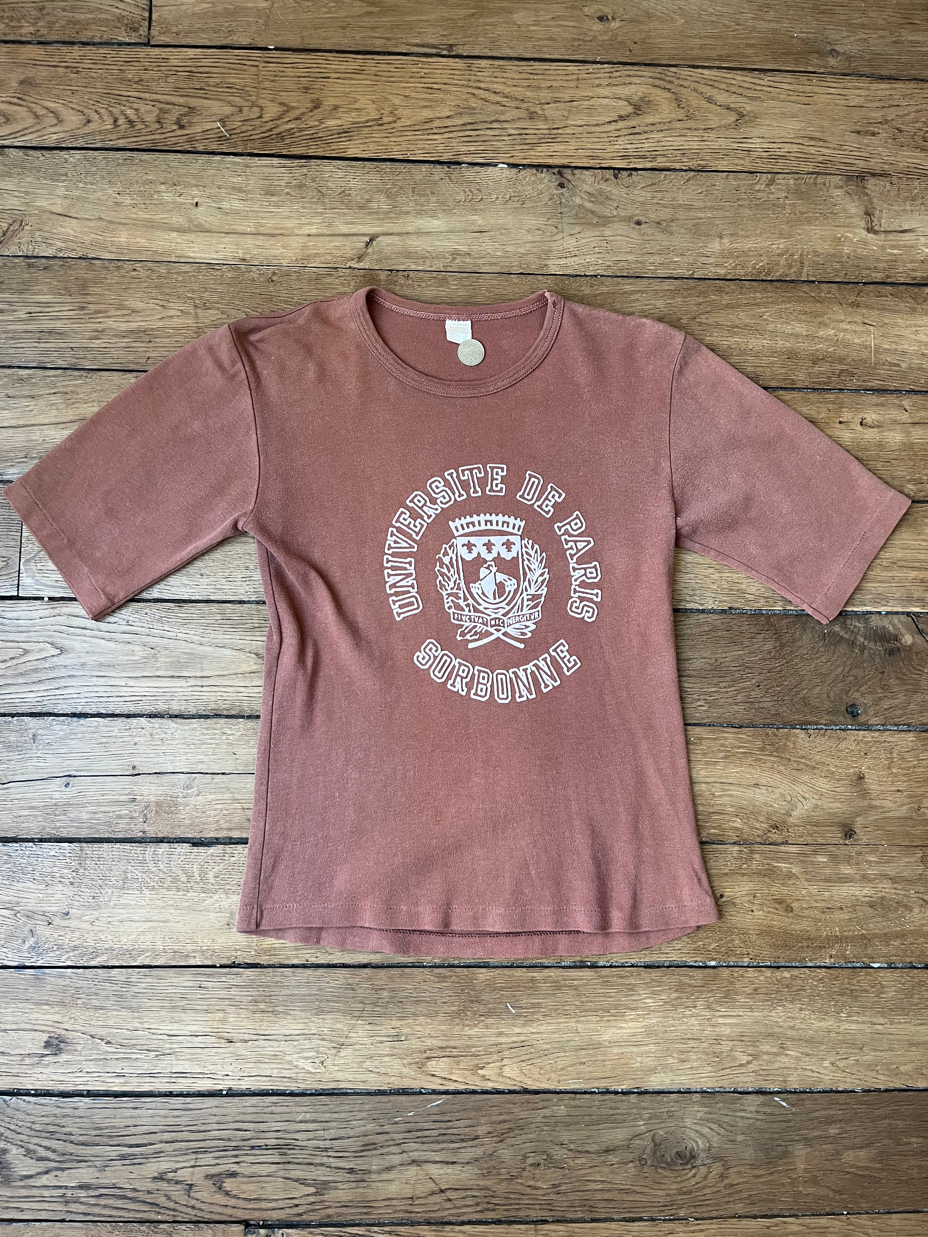 Université de Paris Sorbonne french university t-shirt - 1980's