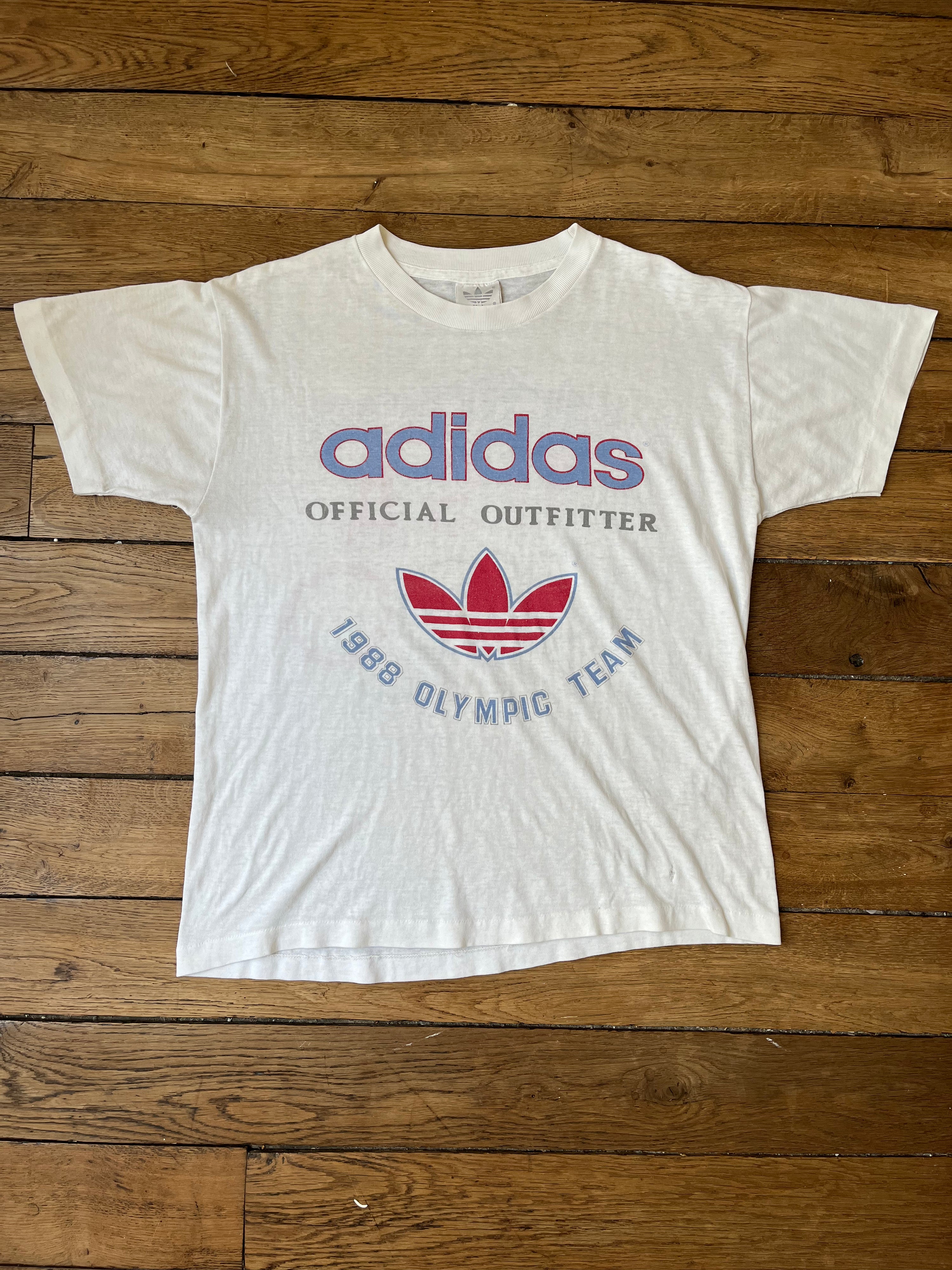 Adidas USA Olympic team t-shirt - 1988