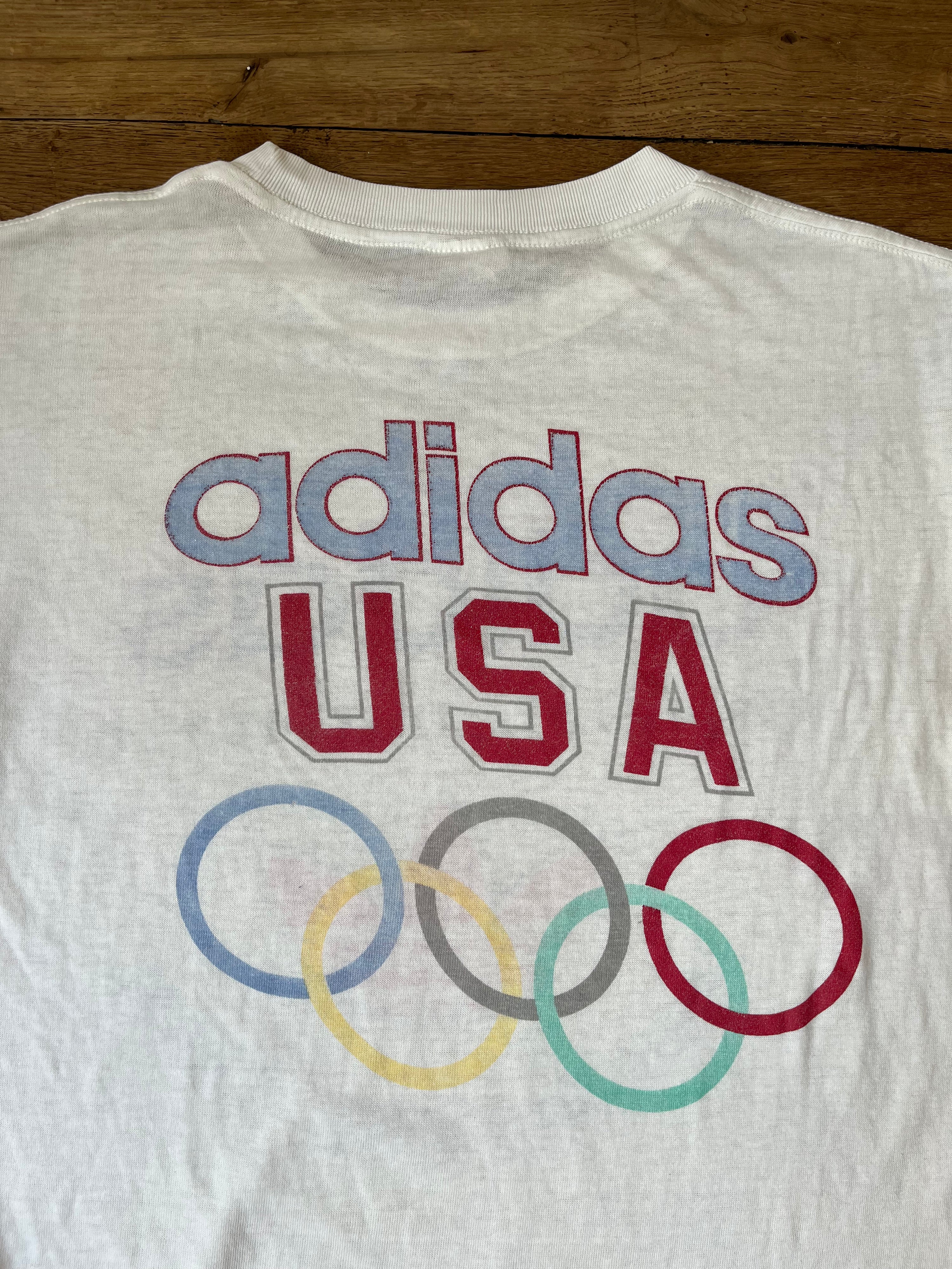 Adidas USA Olympic team t-shirt - 1988