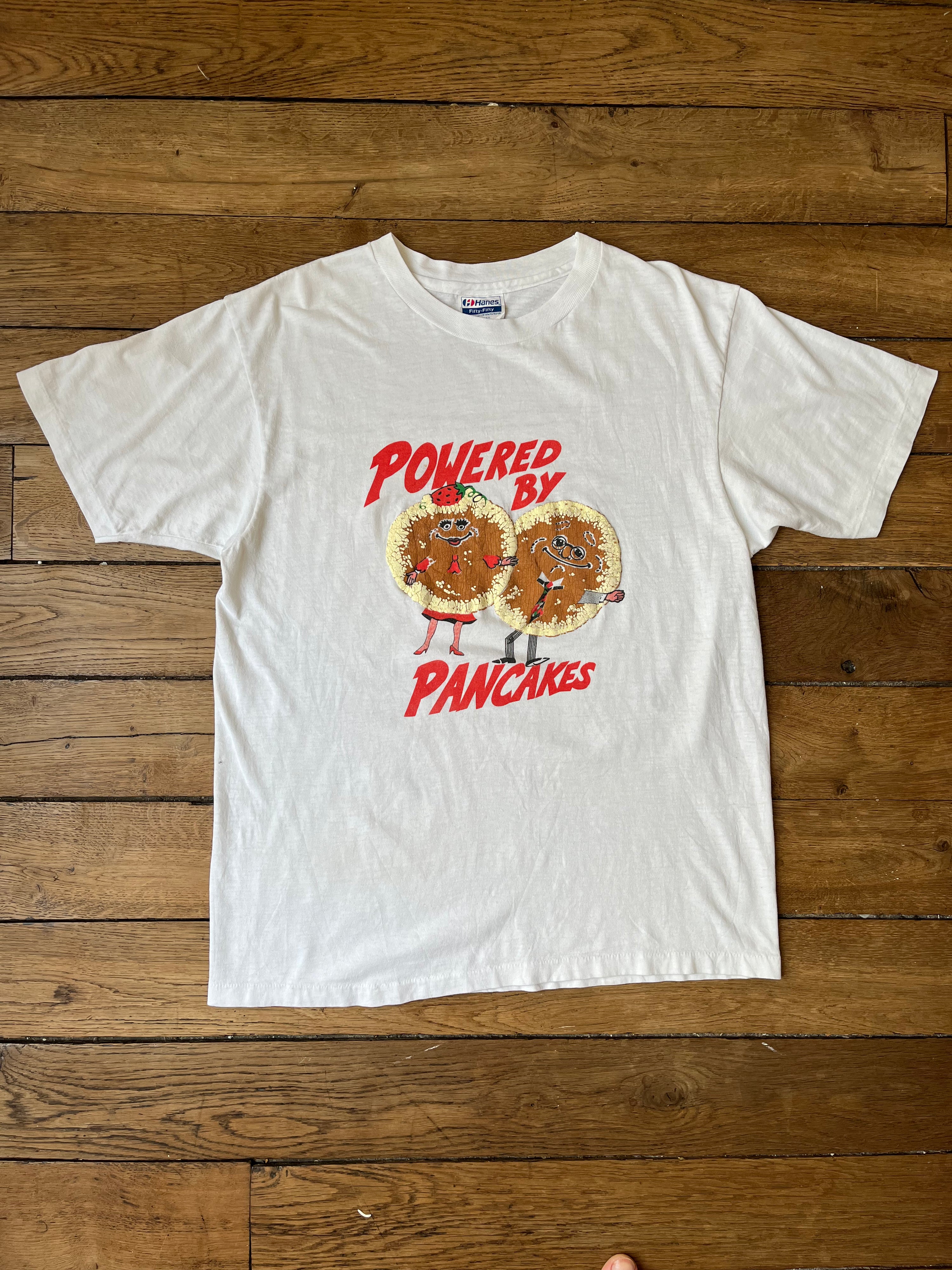 IHOP Powered by pancakes t-shirt - 1980's