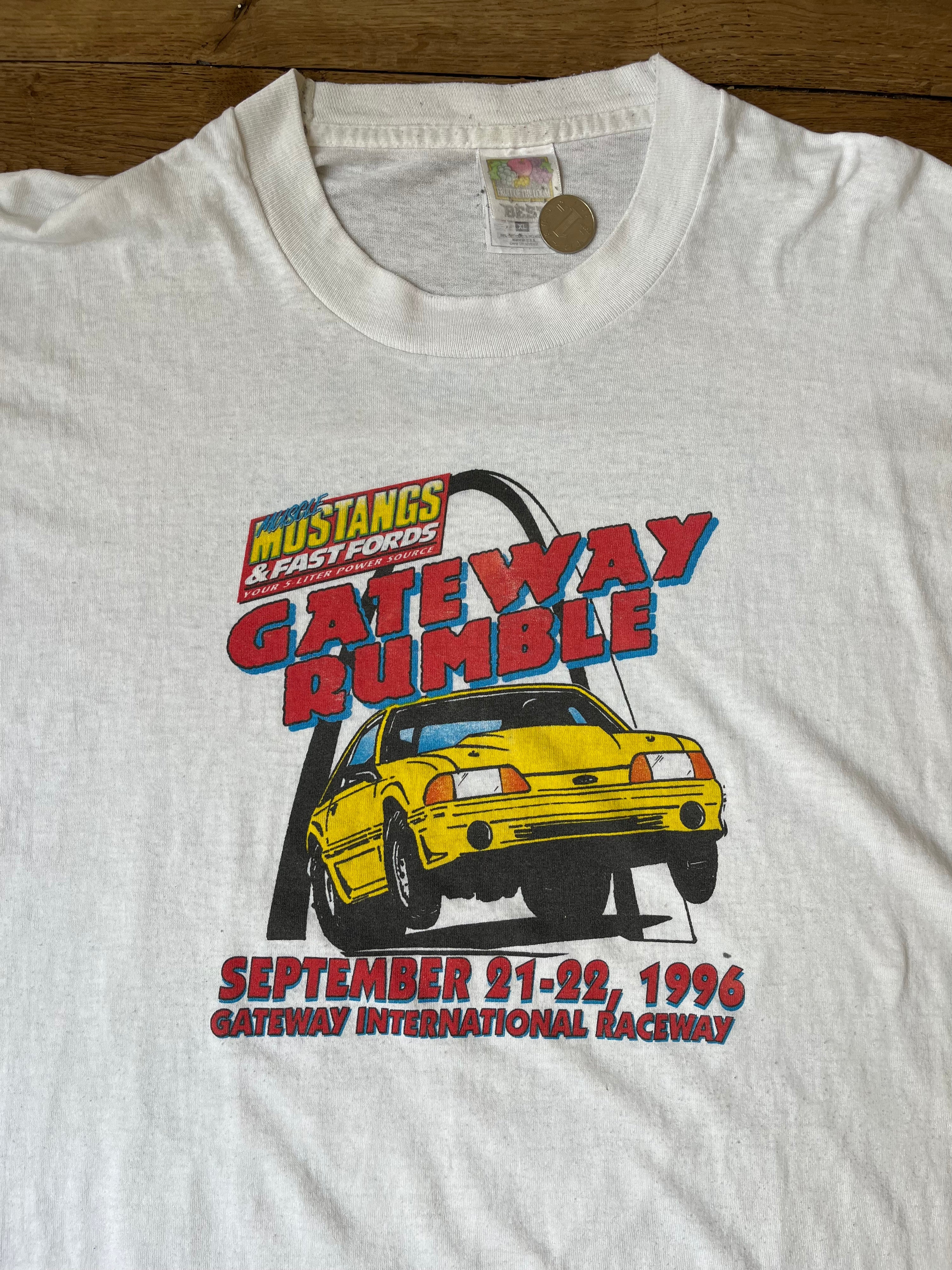 Mustang gateaway rumble t-shirt - 1996