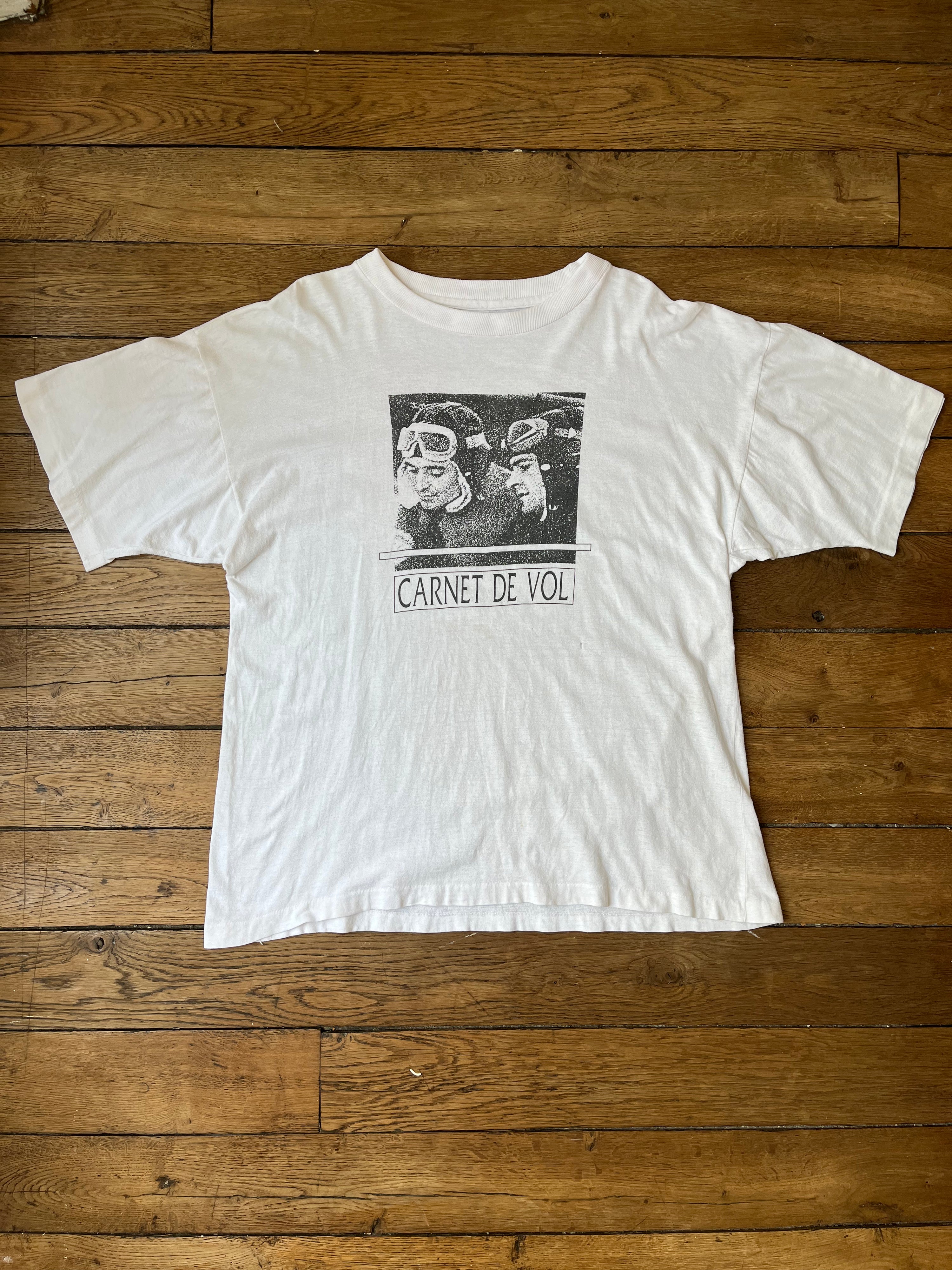Carnet de vol t-shirt - 1990's