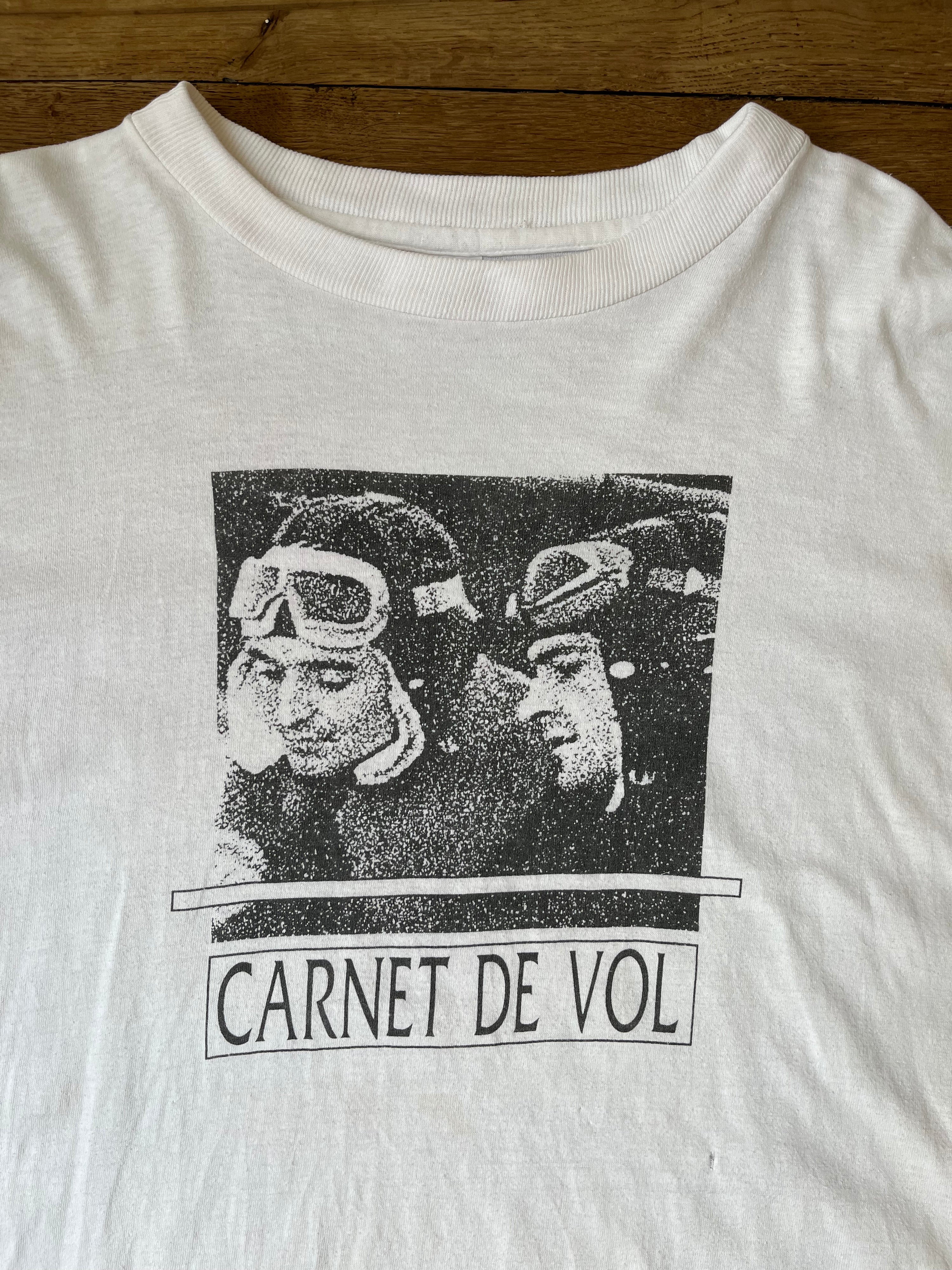 Carnet de vol t-shirt - 1990's