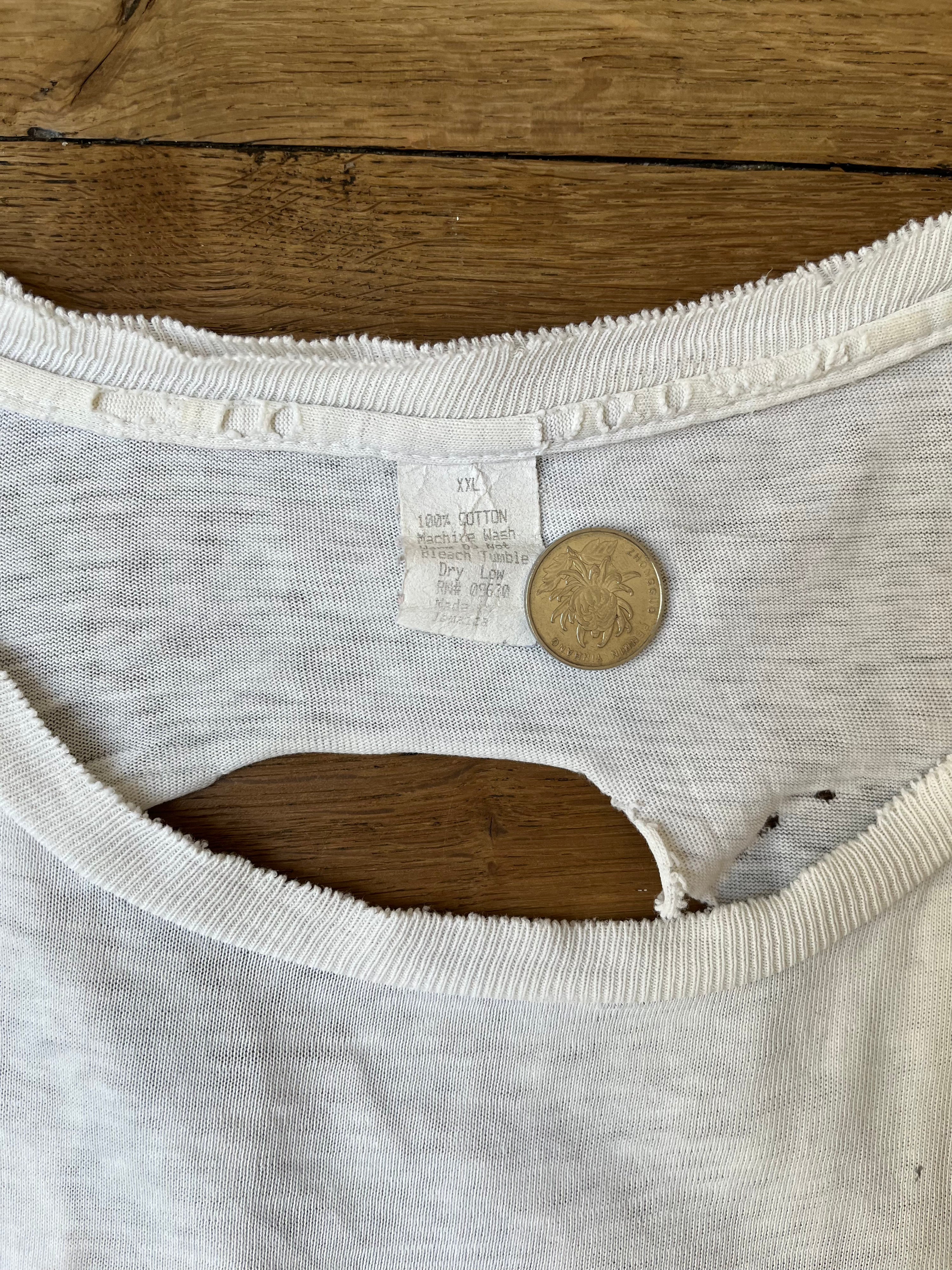 Distressed Bud your pad or mine t-shirt - 1994