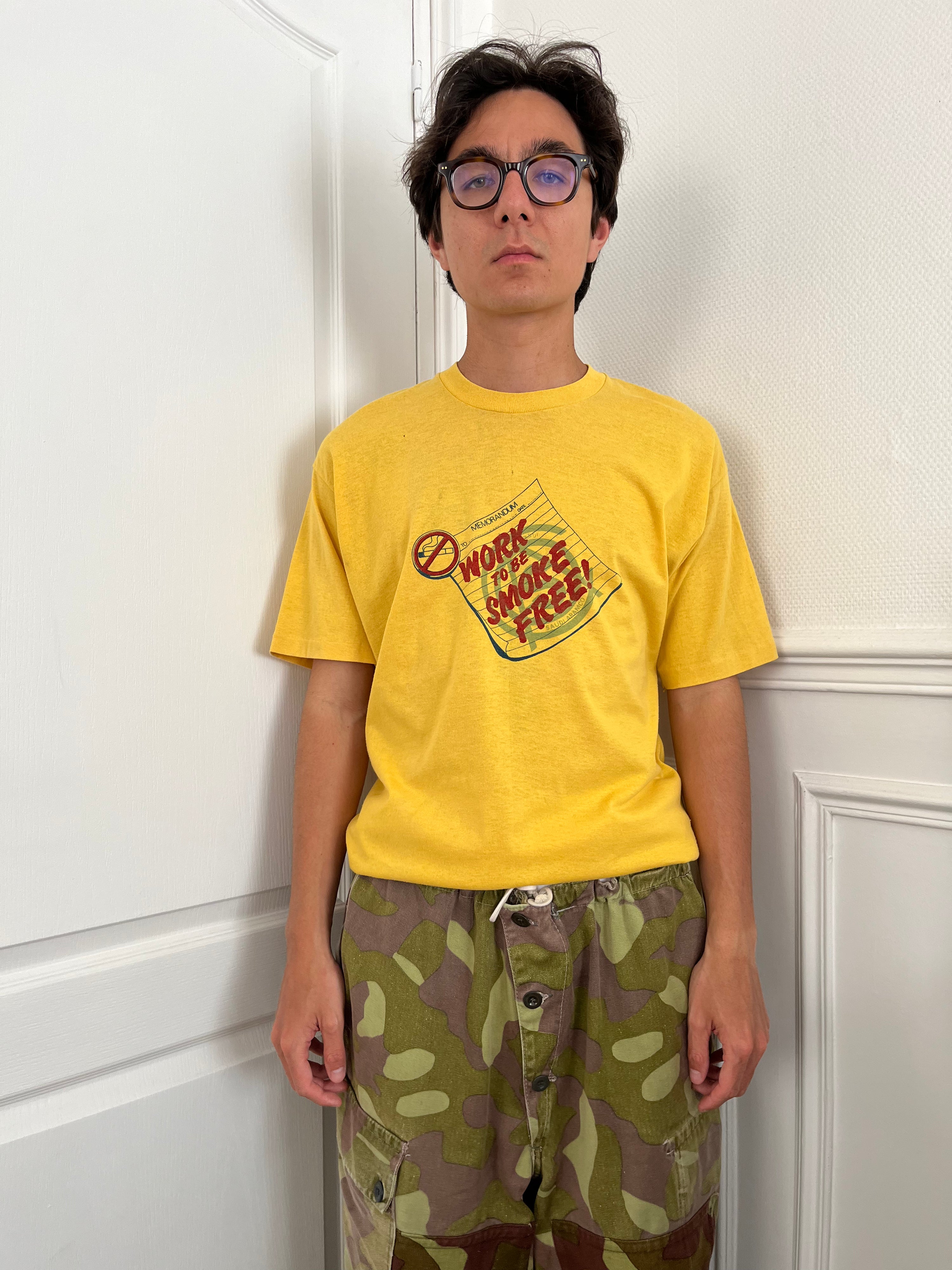 Stop smoking week t-shirt - 1989