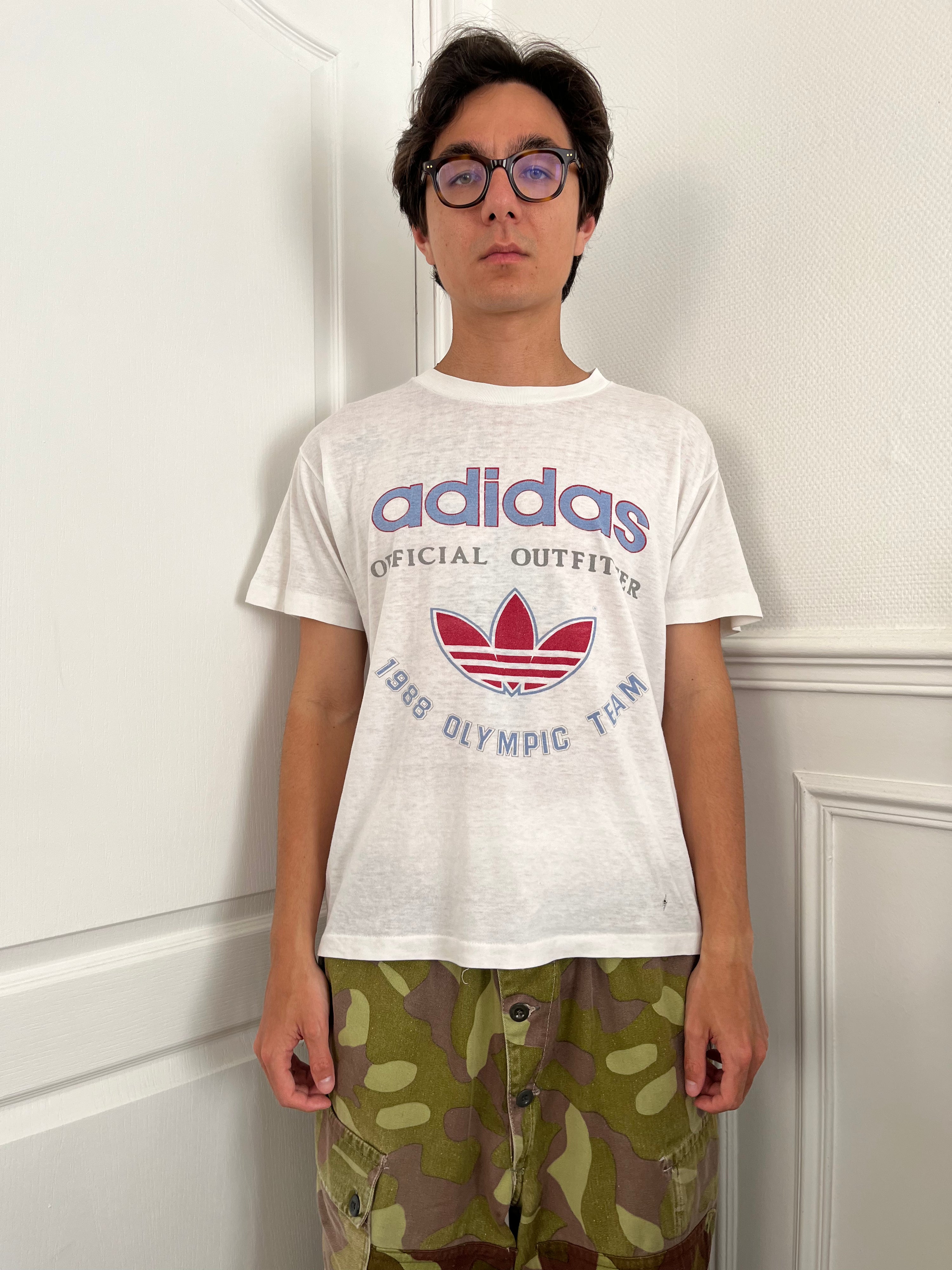 Adidas USA Olympic team t-shirt - 1988
