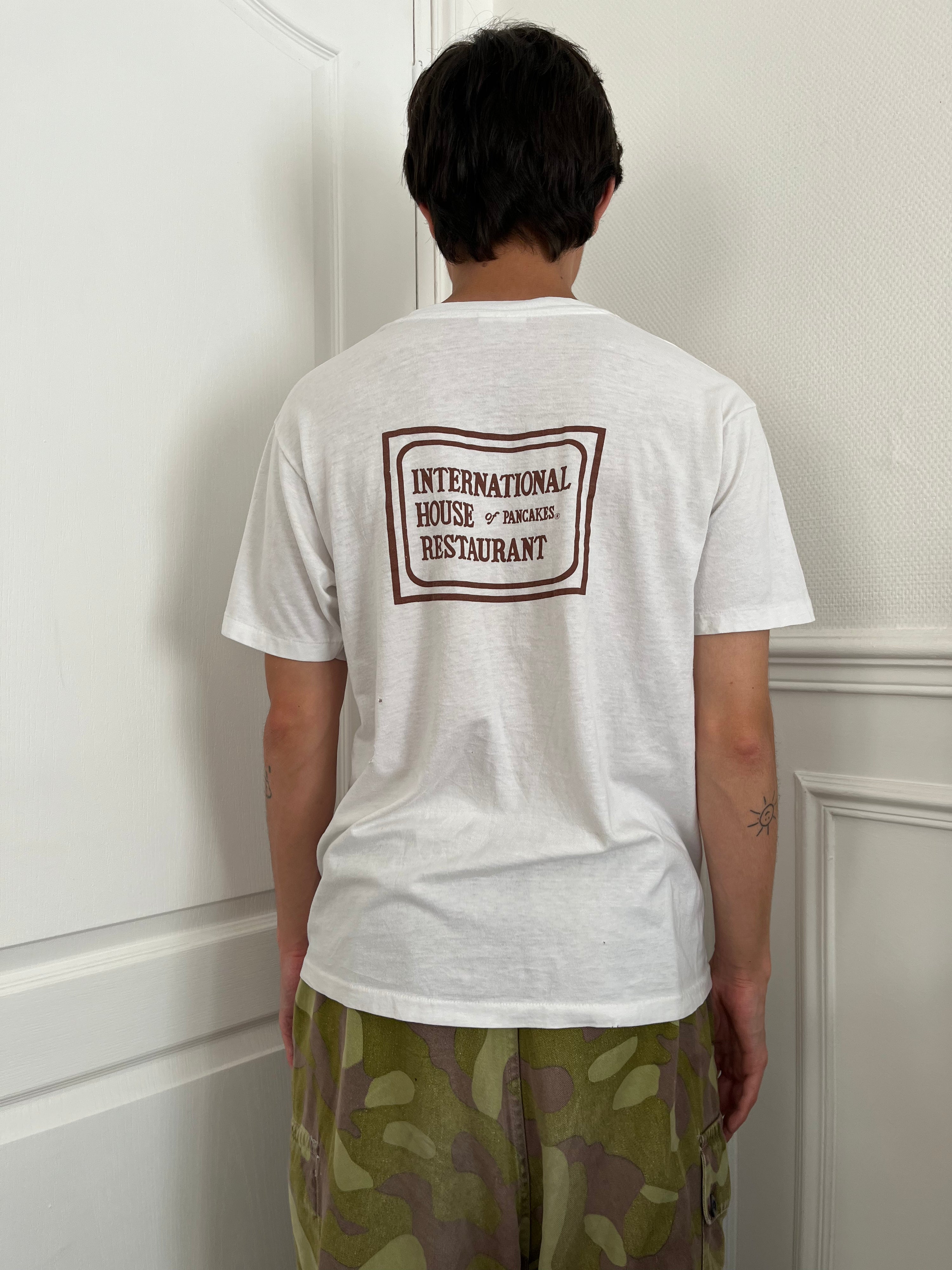 IHOP Powered by pancakes t-shirt - 1980's