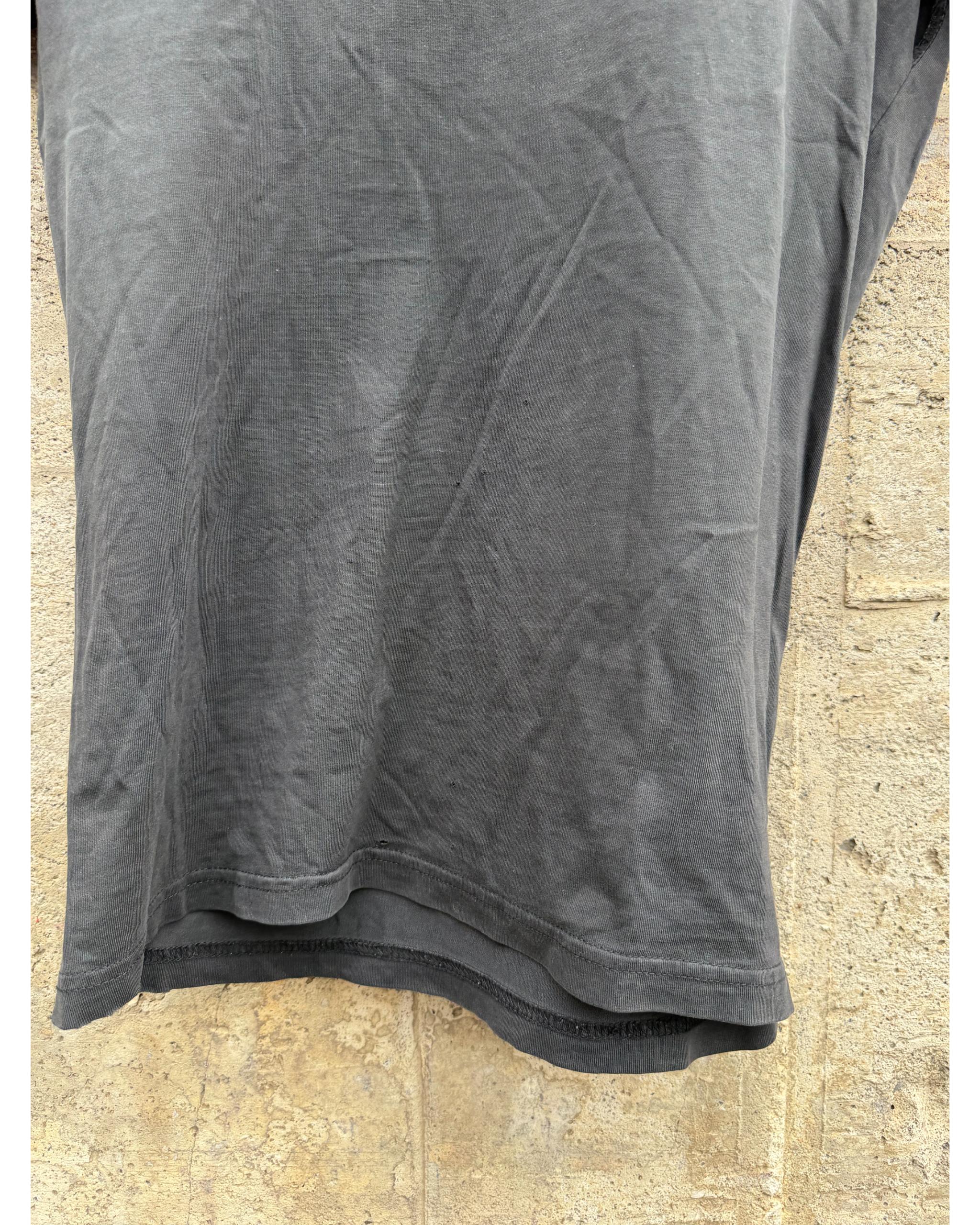 Trashed CDGH+ x Rolling Stones tongue logo t-shirt - SS06