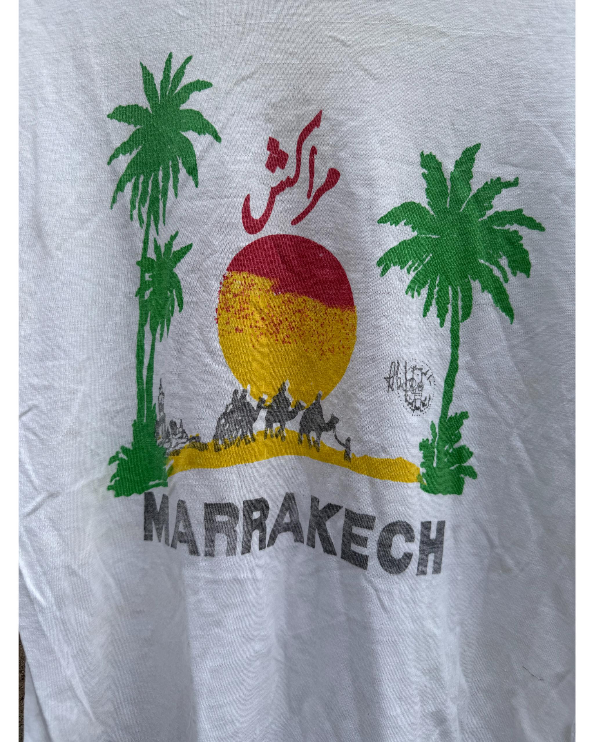 Marrakech souvenir t-shirt - late 1990's