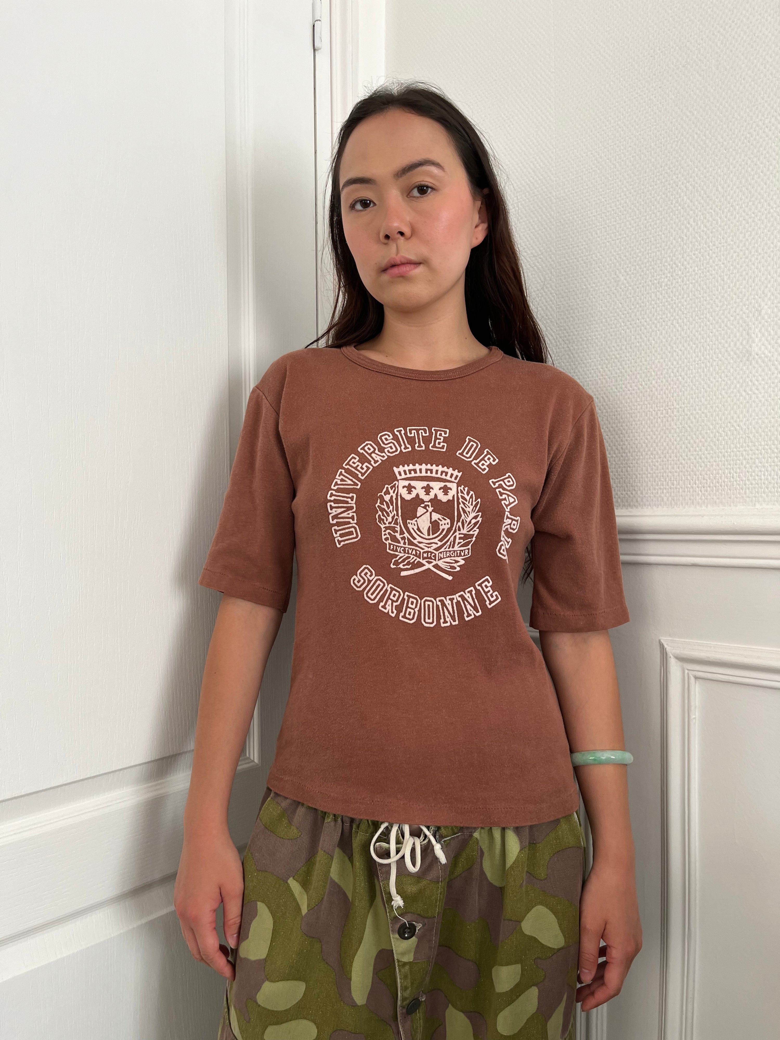 Université de Paris Sorbonne french university t-shirt - 1980's